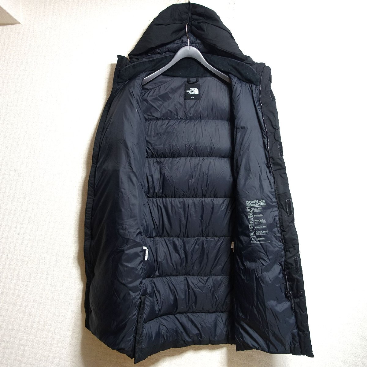 THE NORTH FACE ノースフェイス ハイベント ダウンジャケット メンズ Sサイズ 正規品 ブラック D10366_画像3