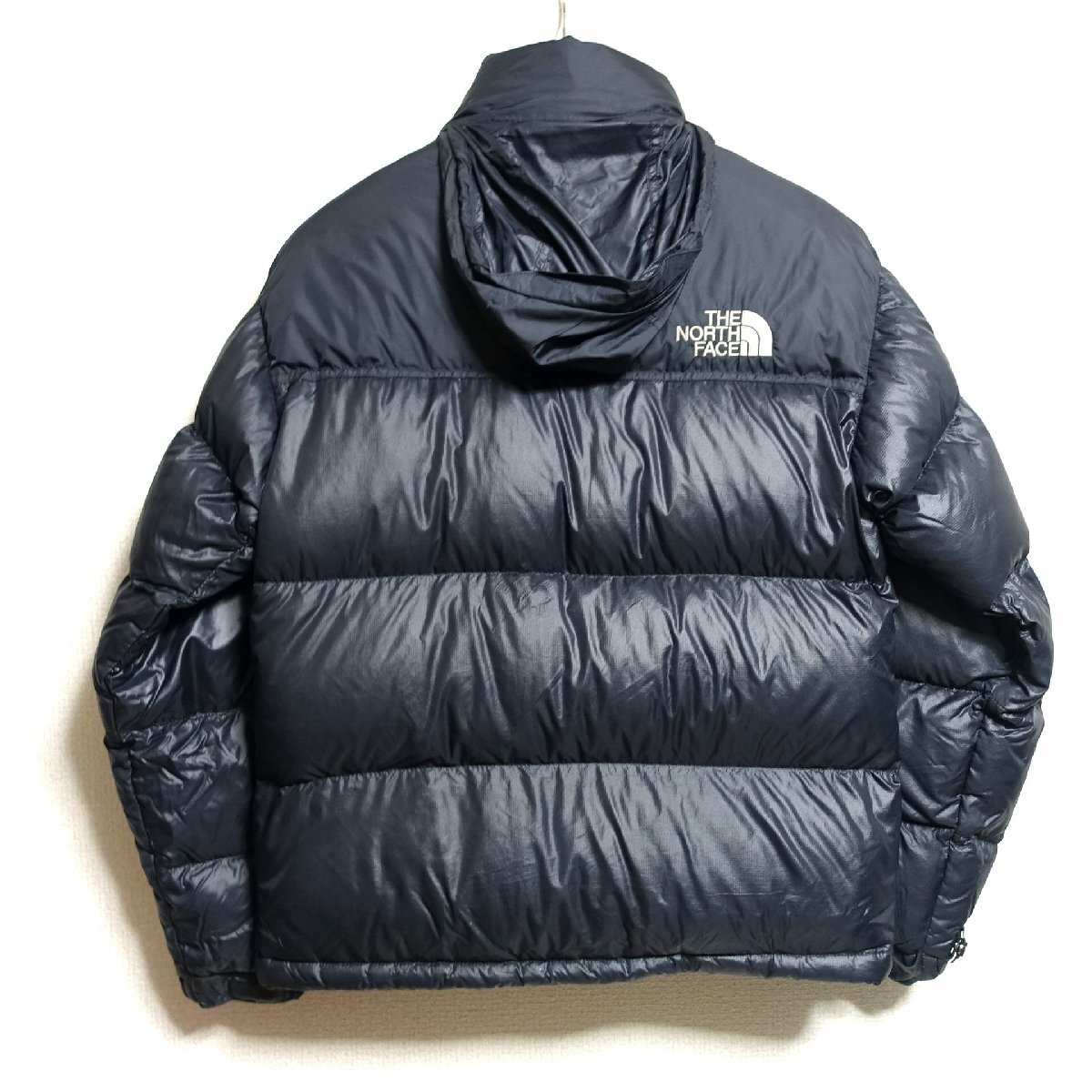 THE NORTH FACE ノースフェイス ヌプシ ダウンジャケット 700FP メンズ Sサイズ 正規品 ブラック D10353_画像2