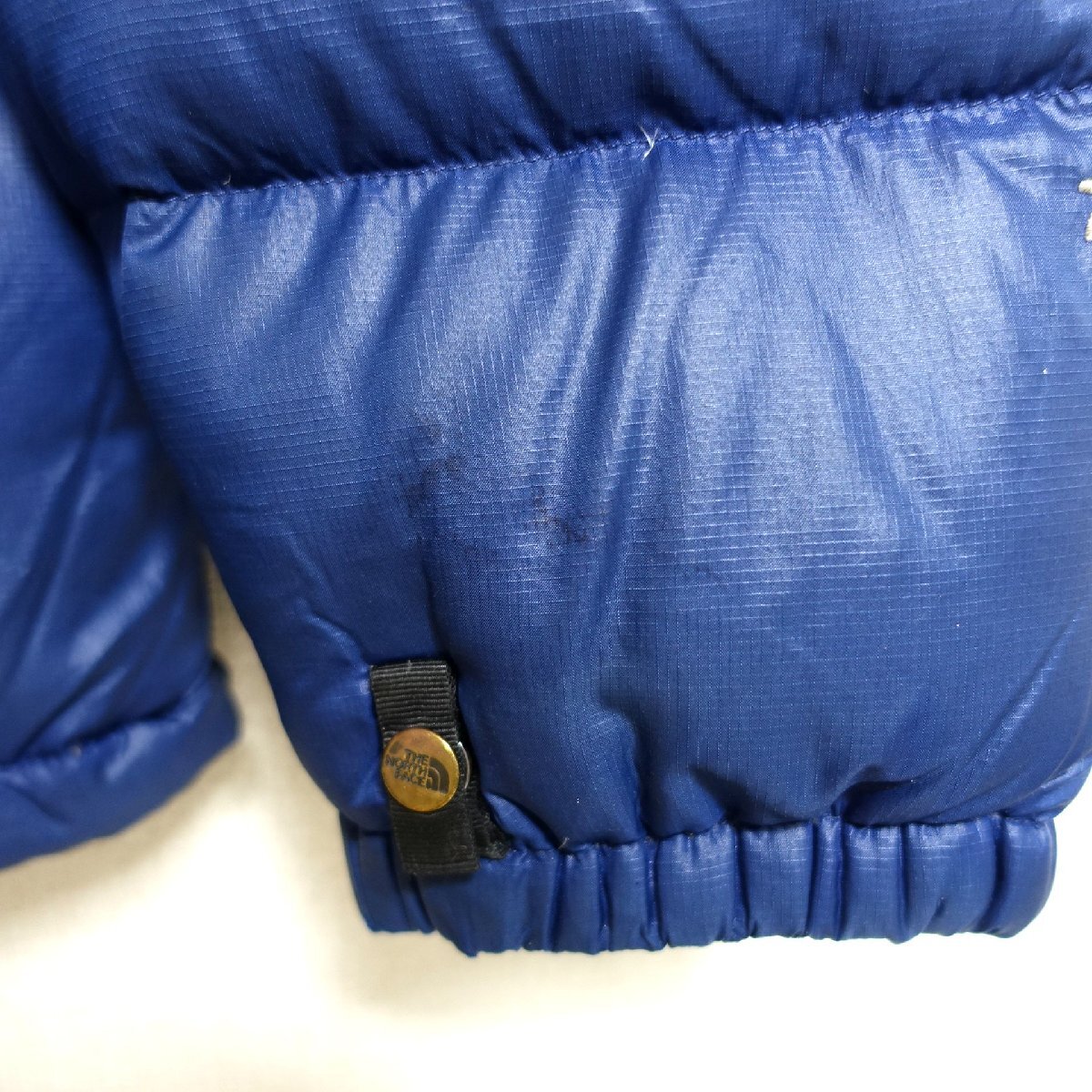 THE NORTH FACE ノースフェイス ヌプシ ダウンジャケット 700FP メンズ Sサイズ 正規品 ブルー D10347_画像8