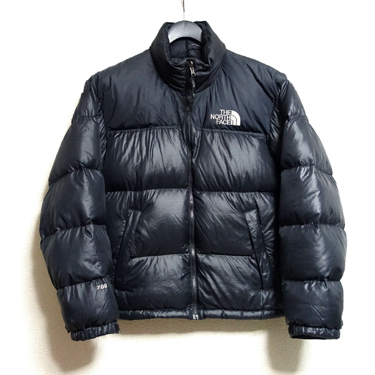 THE NORTH FACE ノースフェイス ヌプシ ダウンジャケット 700FP メンズ Sサイズ 正規品 ブラック D10353_画像1