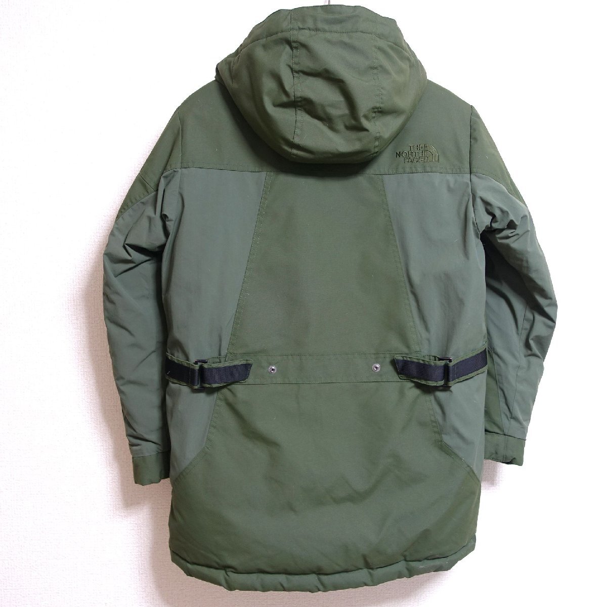 THE NORTH FACE ノースフェイス ハイベント ダウンジャケット メンズ Sサイズ 正規品 カーキ D10343_画像2