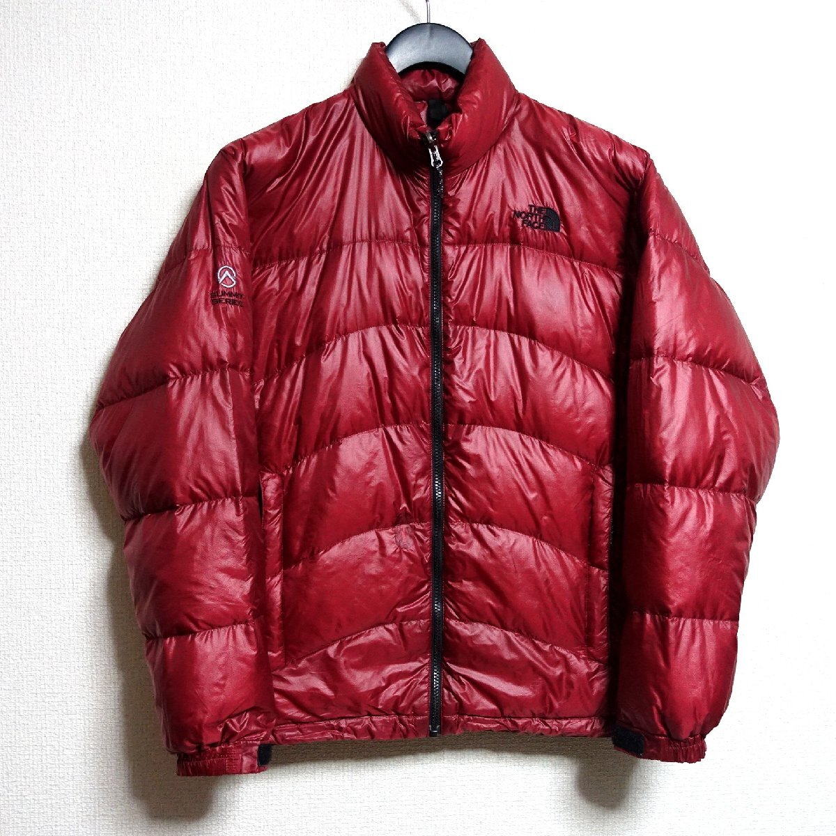 THE NORTH FACE ノースフェイス サミットシリーズ アコンカグア ダウンジャケット メンズ Sサイズ 正規品 レッド D10371_画像1