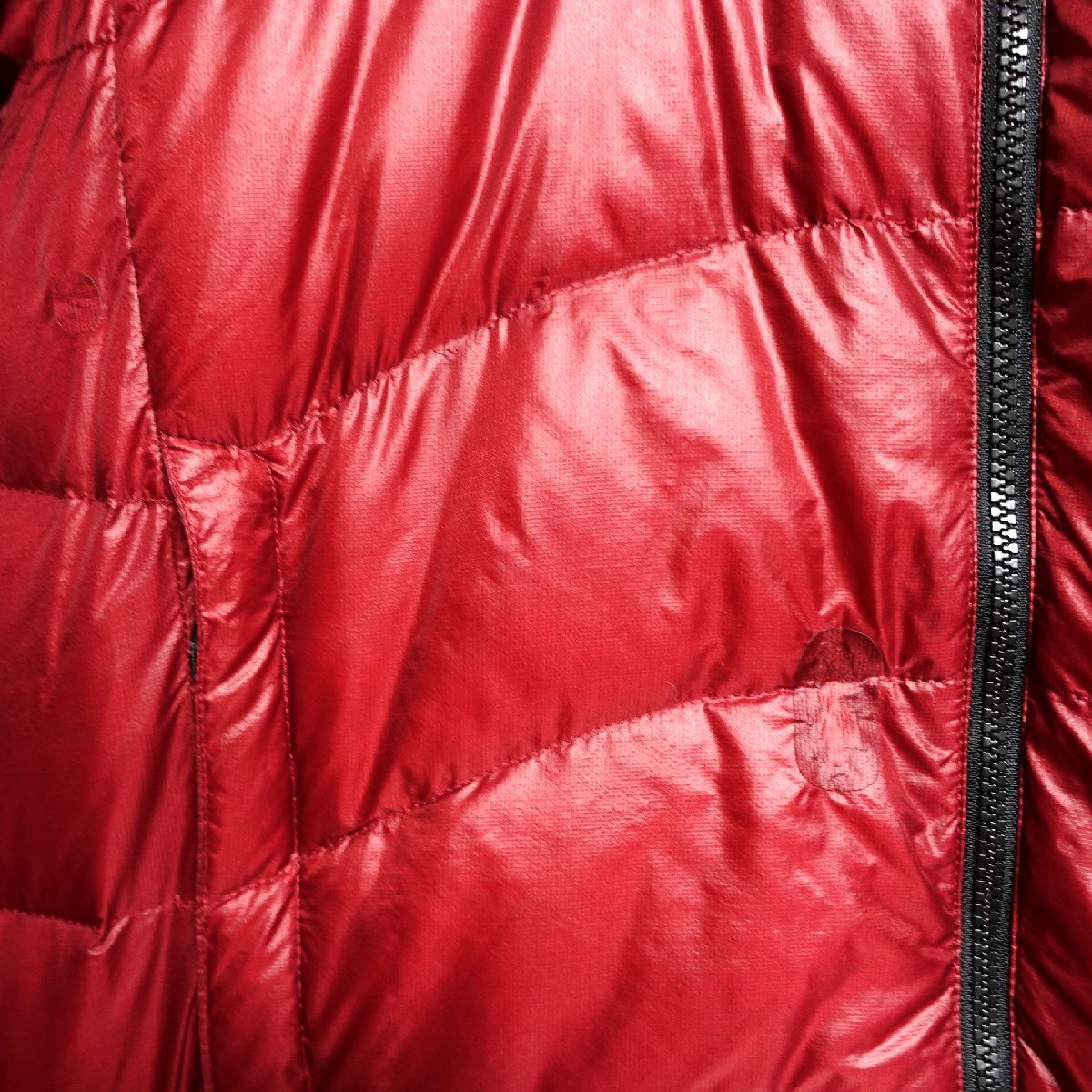 THE NORTH FACE ノースフェイス サミットシリーズ アコンカグア ダウンジャケット メンズ Sサイズ 正規品 レッド D10371_画像8