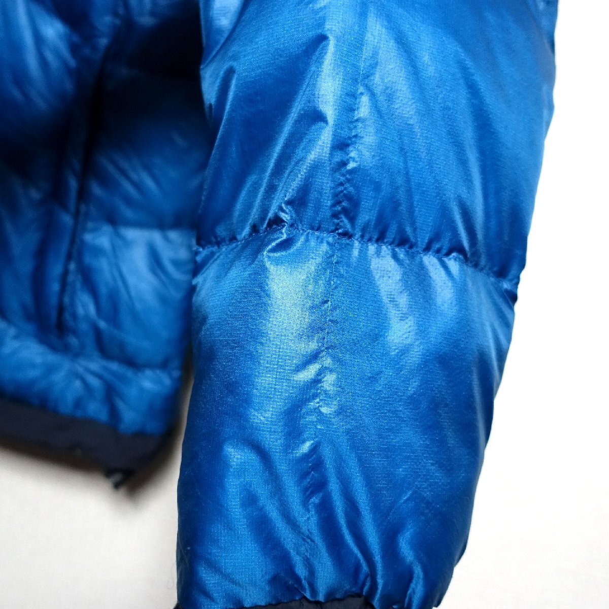 THE NORTH FACE ノースフェイス サミットシリーズ アコンカグア ダウンジャケット メンズ Sサイズ 正規品 ブルー D10396_画像7