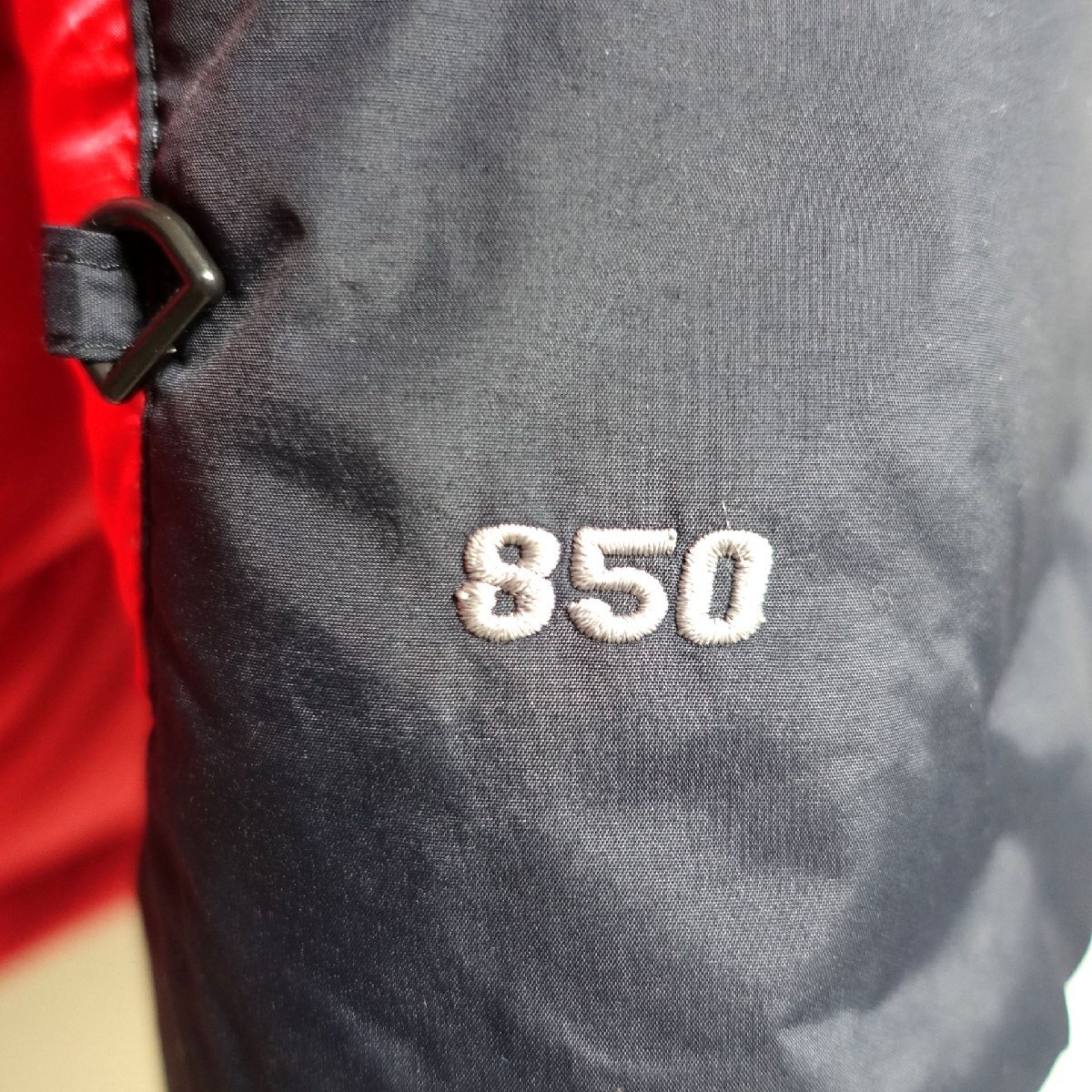 THE NORTH FACE ノースフェイス サミットシリーズ ダウンジャケット 850FP メンズ Sサイズ 正規品 レッド Z5760_画像6