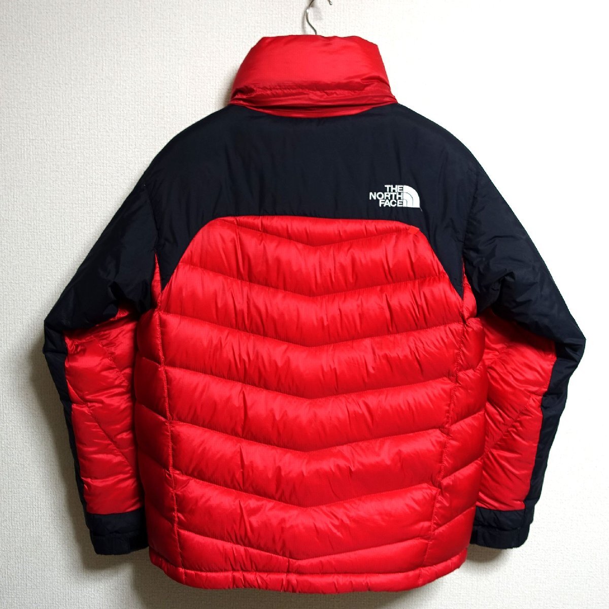 THE NORTH FACE ノースフェイス サミットシリーズ ダウンジャケット 850FP メンズ Sサイズ 正規品 レッド Z5760_画像2