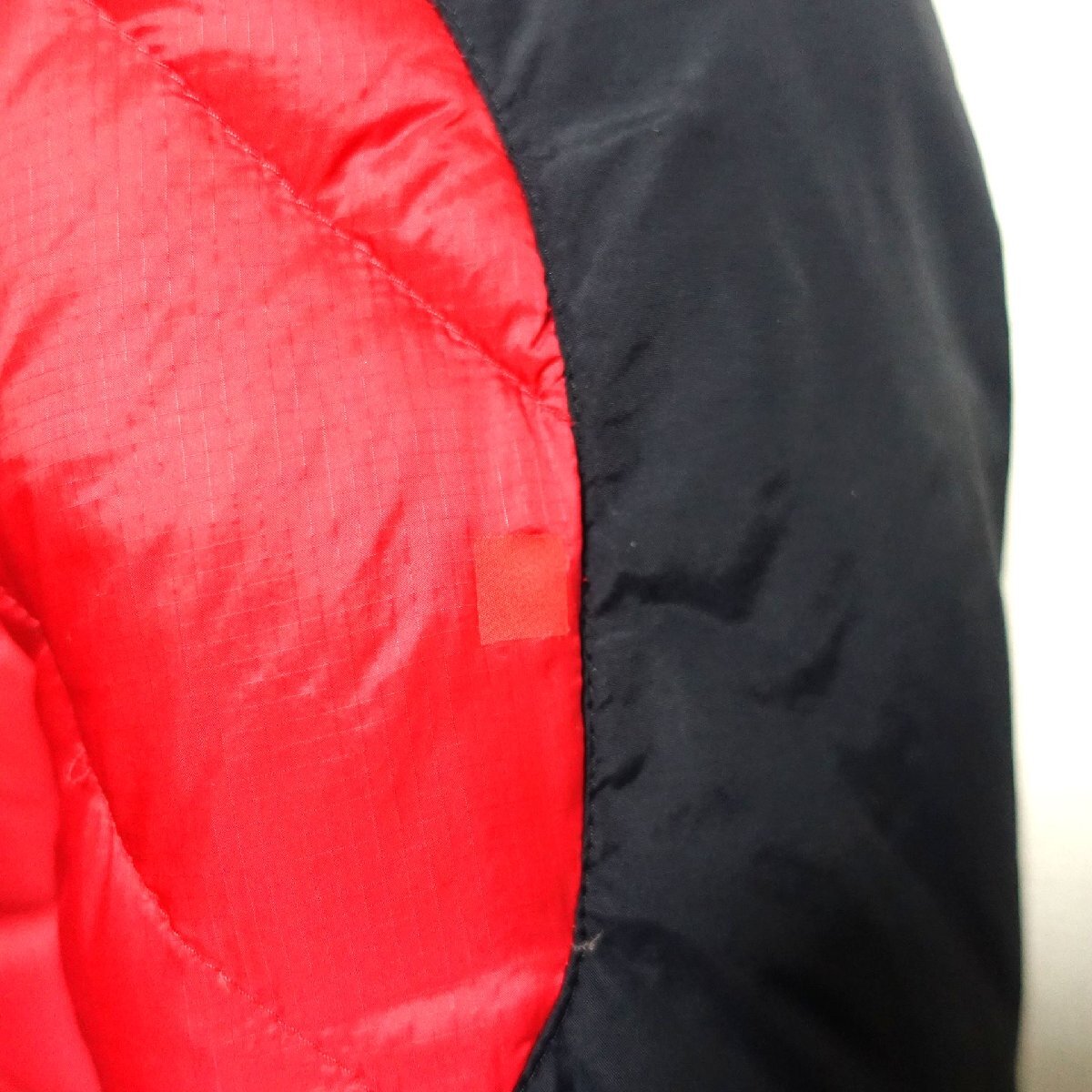 THE NORTH FACE ノースフェイス サミットシリーズ ダウンジャケット 850FP メンズ Sサイズ 正規品 レッド Z5760_画像10