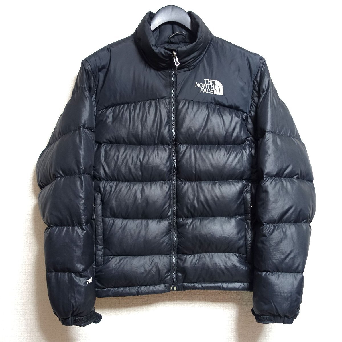 THE NORTH FACE ノースフェイス ダウンジャケット 700FP メンズ Sサイズ 正規品 ブラック D10429_画像1