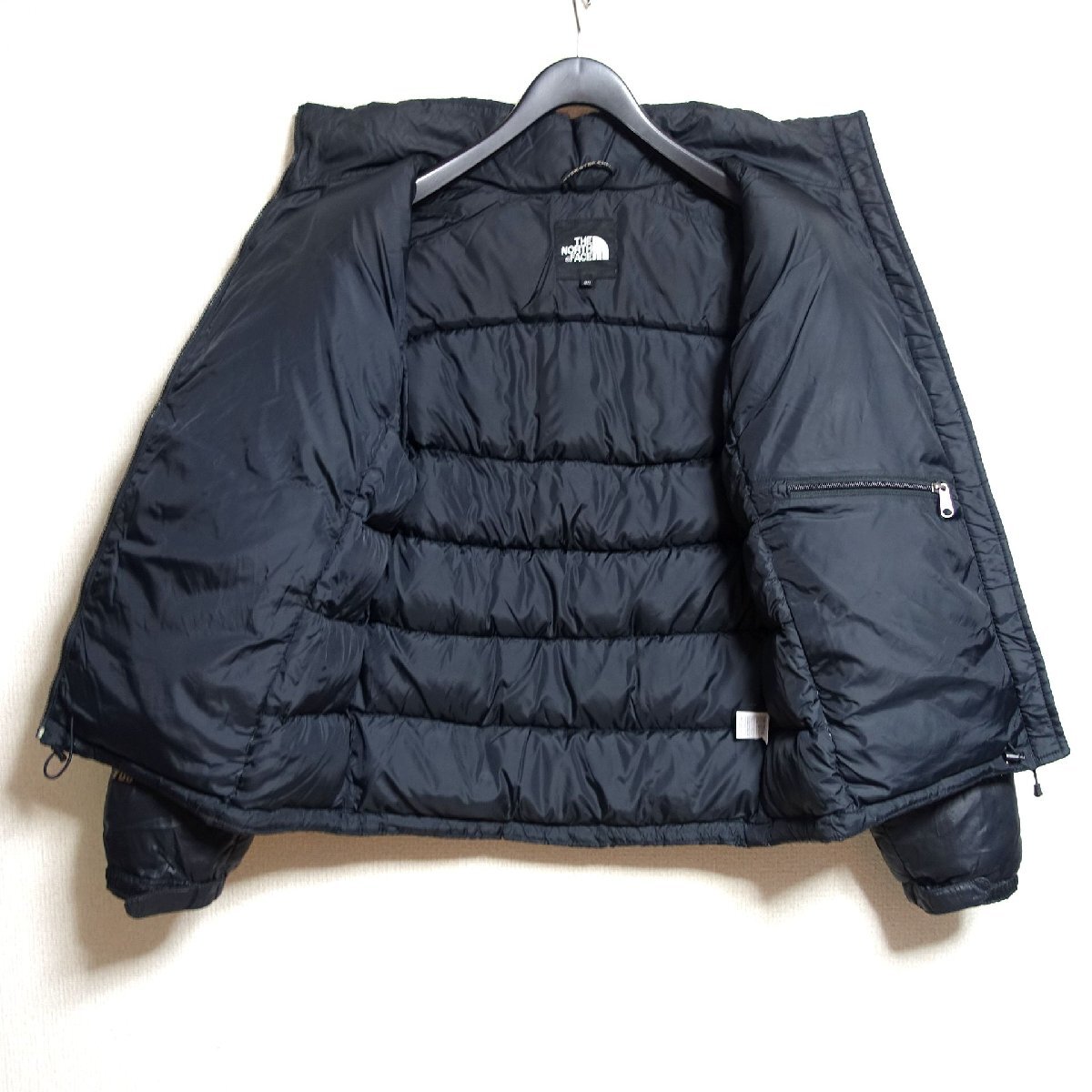 THE NORTH FACE ノースフェイス ダウンジャケット 700FP メンズ Sサイズ 正規品 ブラック D10429_画像2