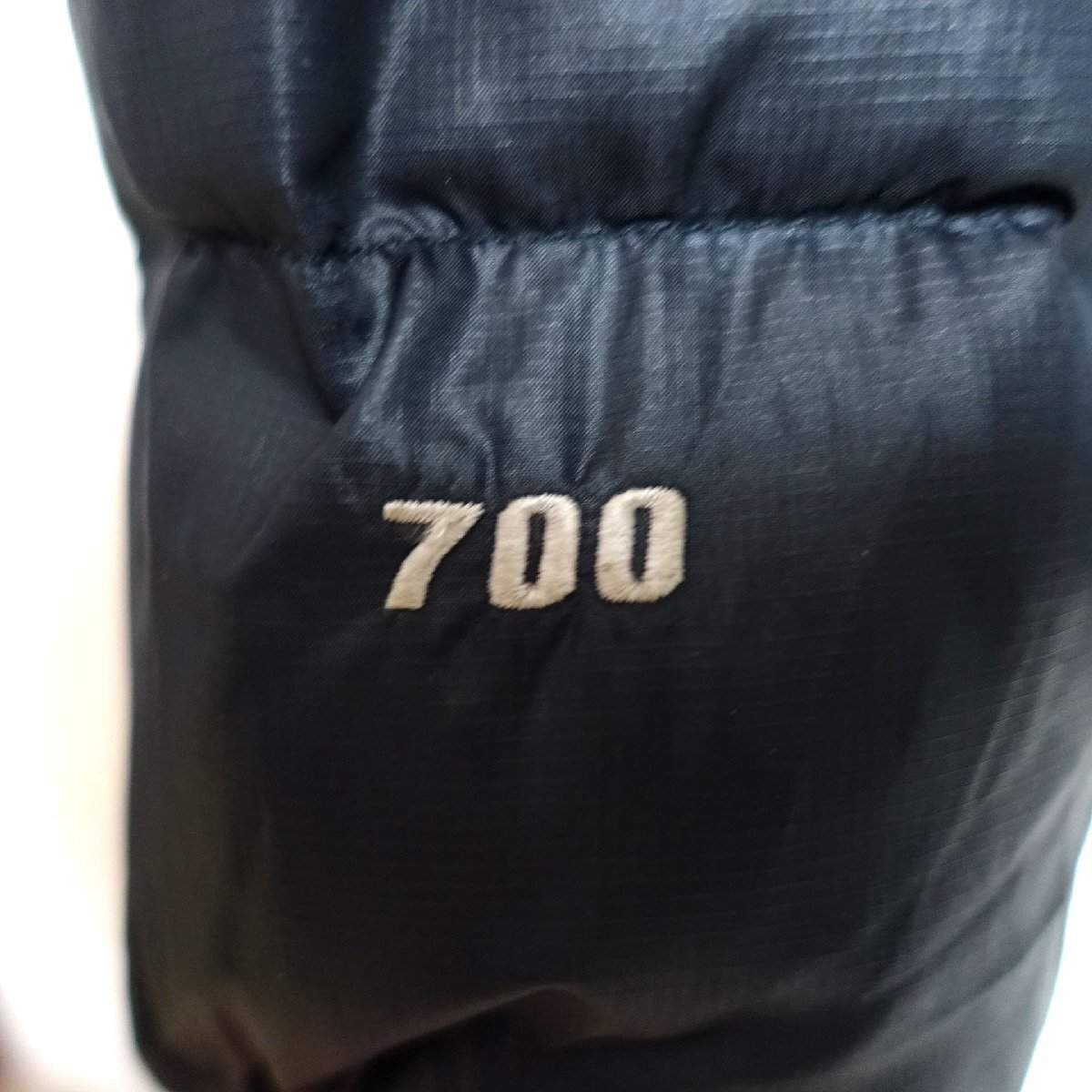 THE NORTH FACE ノースフェイス ダウンジャケット 700FP メンズ Sサイズ 正規品 ブラック D10429_画像5