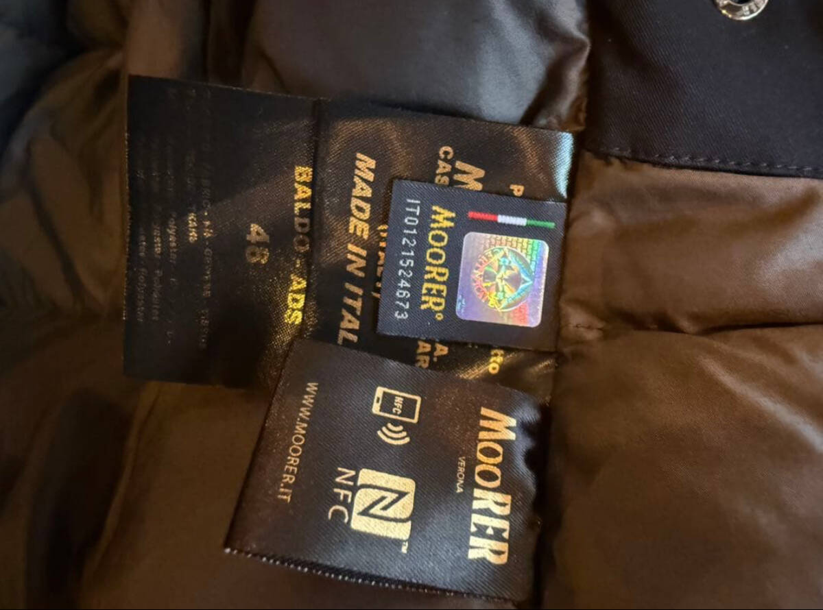 極美品　MOORER バルド　48 ダークネイビー_画像10