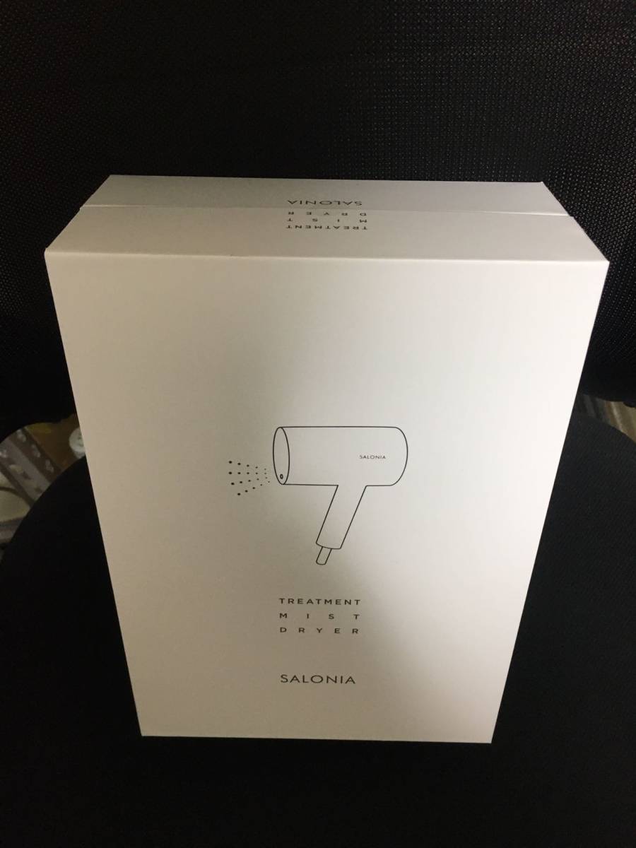 未使用 SALONIA サロニア トリートメント ミストドライヤー 大風量 速乾 マイナスイオン コンパクト 軽量 頭皮ケア パワフル SAL21102WH_画像8