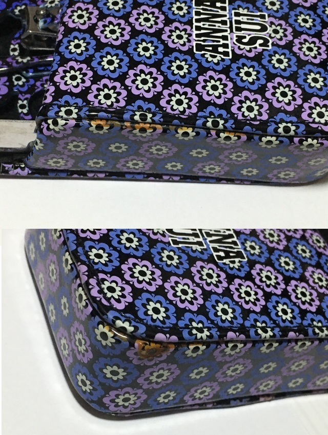 【ANNA SUI】（NO.0004）アナスイ 　ネイルケアセット　　花柄ケース入り　ノベルティ　非売品　※訳あり未使用※　_画像4
