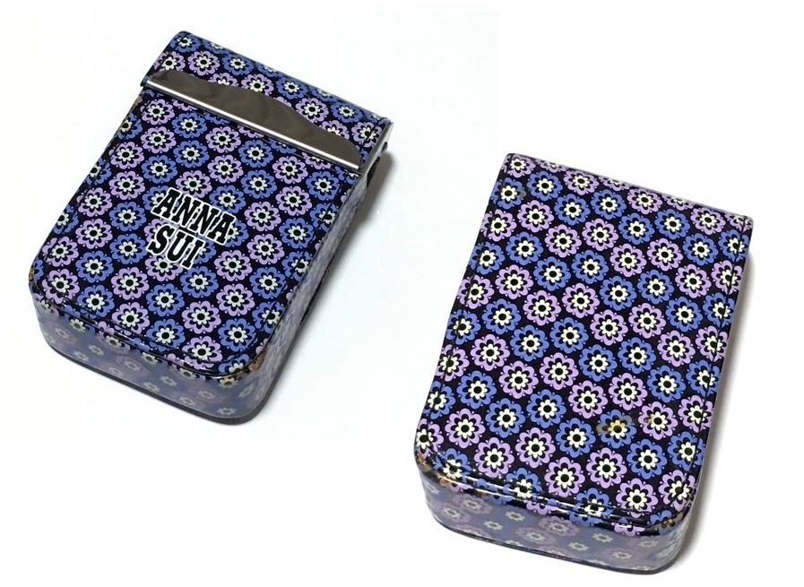 【ANNA SUI】（NO.0004）アナスイ 　ネイルケアセット　　花柄ケース入り　ノベルティ　非売品　※訳あり未使用※　_画像2