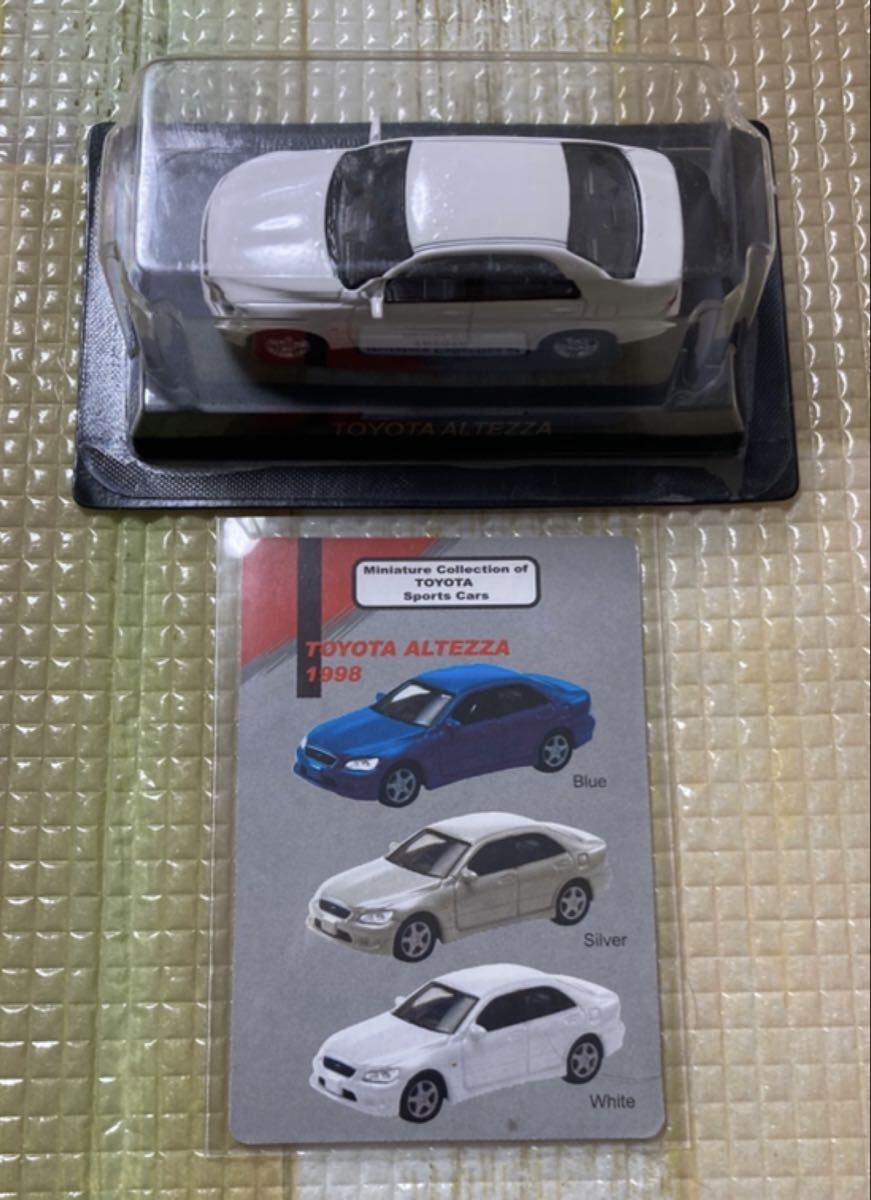 京商 サークルKサンクス★TOYOTAトヨタ アルテッツァ★白 White★未開封箱無し★検索用 ソアラクラウンスープラMR2 AE86パンダトレノトミカ_画像1