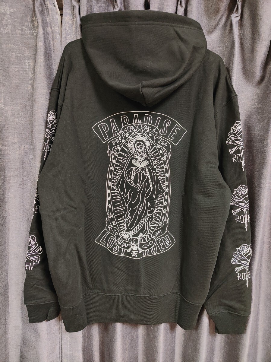 Roen 加工パーカー マリア柄 フーディ スウェット ロエン Mサイズ_画像1