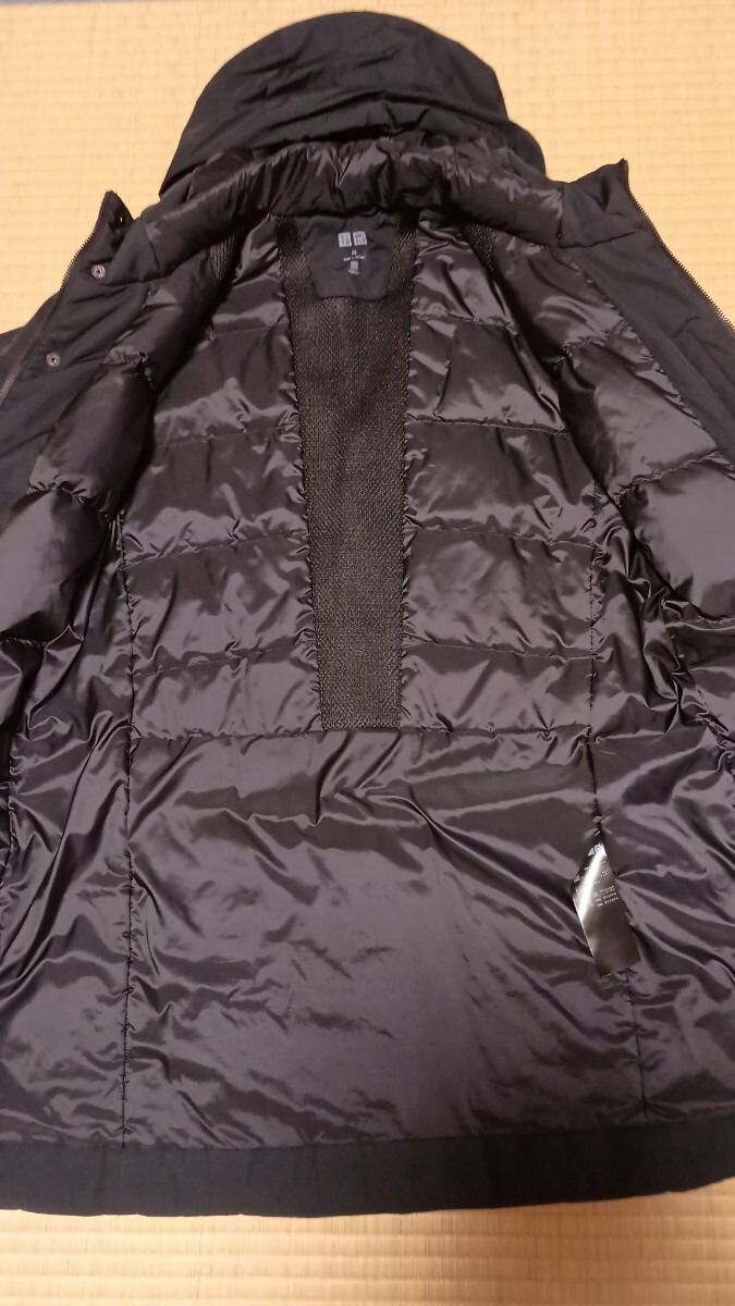 【美品】UNIQLOユニクロ☆ハイブリッドダウンコート☆ブラック☆サイズＸＳ_画像6
