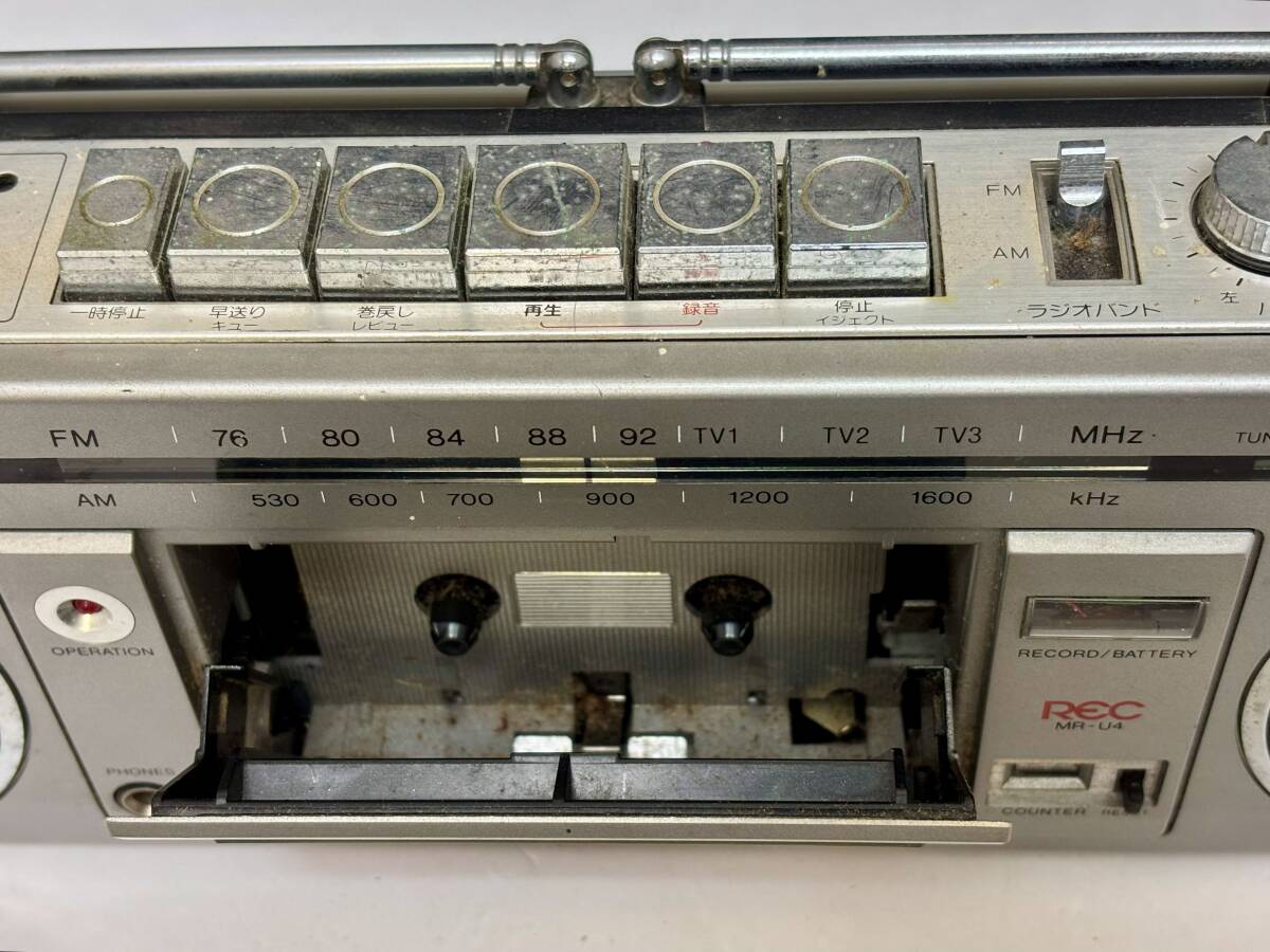 SANYO■サンヨー ラジカセ MR-U4 /動作未確認■ジャンク品_画像3