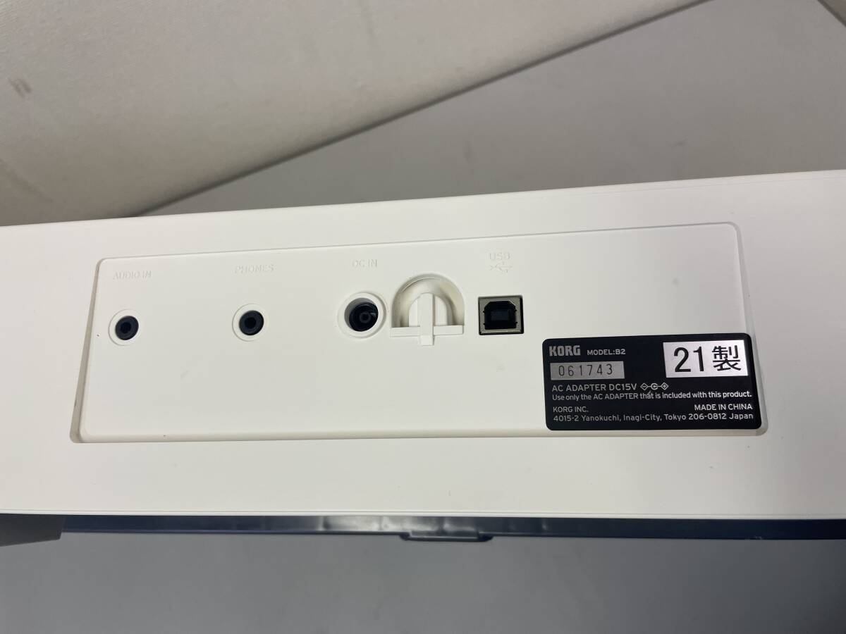 コルグ■KORG 電子ピアノ B2 デジタルピアノ B2 21年製 88鍵盤■中古品_画像5