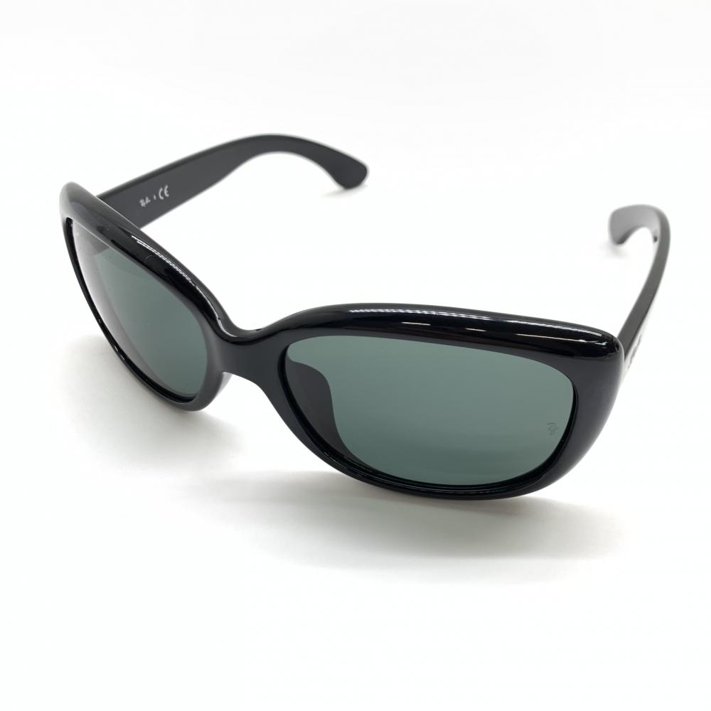 Ray‐Ban レイバン RB4101F ジャッキーオー サングラス アイウェア ブラック ブルー偏光レンズ プラスチック 管理RT44409_画像1