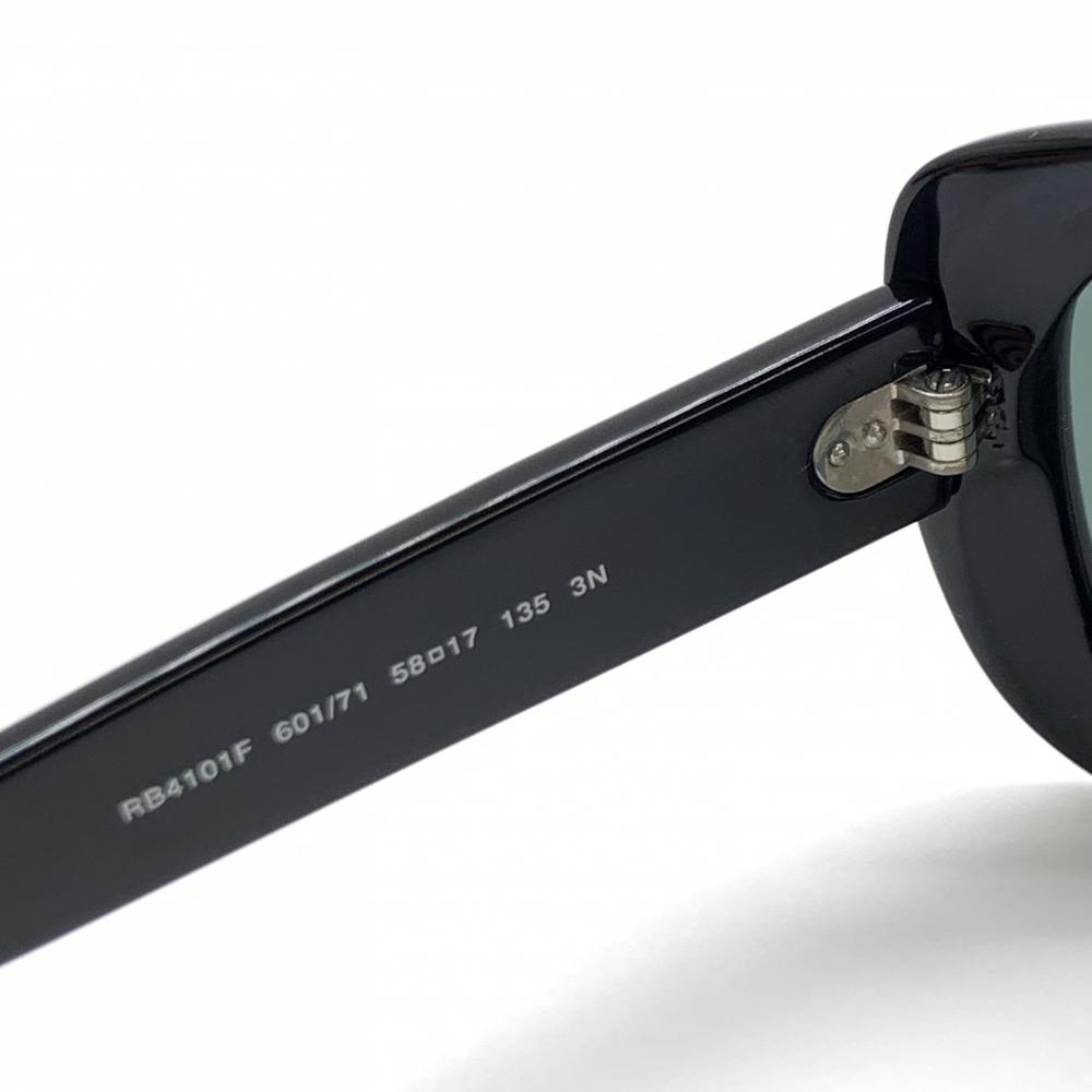 Ray‐Ban レイバン RB4101F ジャッキーオー サングラス アイウェア ブラック ブルー偏光レンズ プラスチック 管理RT44409_画像7
