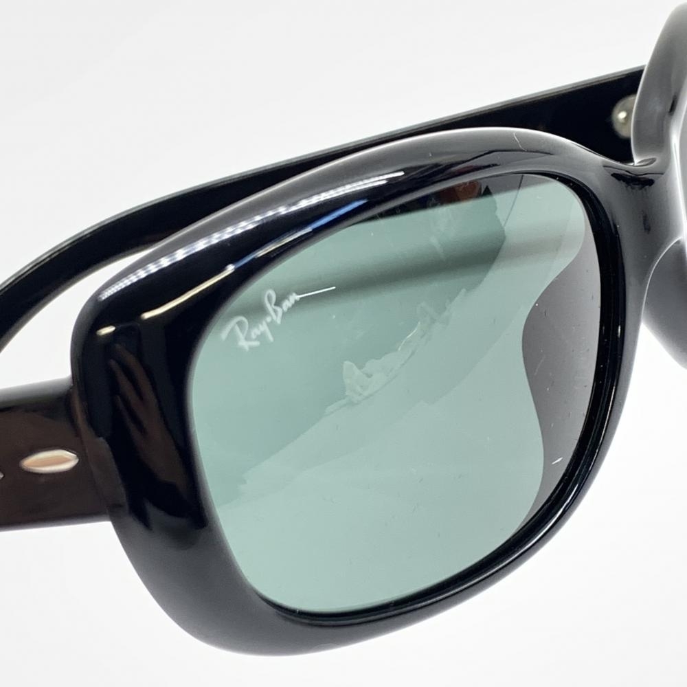 Ray‐Ban レイバン RB4101F ジャッキーオー サングラス アイウェア ブラック ブルー偏光レンズ プラスチック 管理RT44409_画像9