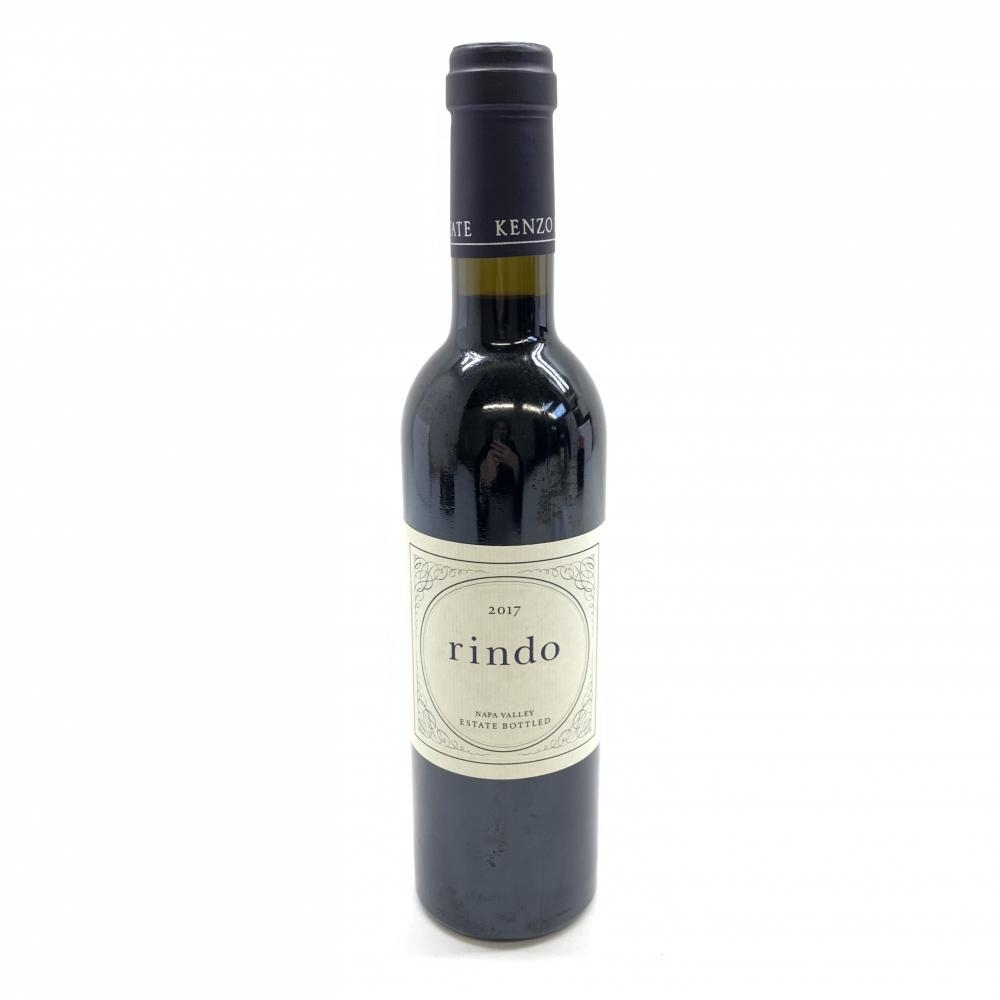 KENZO ESTATE ケンゾーエステート rindo 紫鈴 リンドウ 2017年 375ml 15.2％ 赤ワイン 果実酒 アメリカ 管理RT45177_画像1