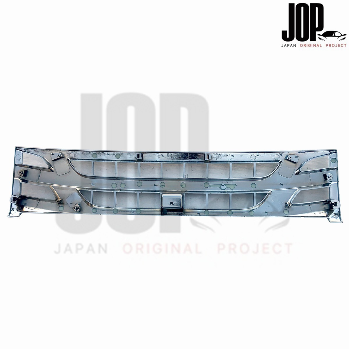 いすゞ H26.12~ 07 エルフ ワイドキャブ インナーブラック メッキ フロント グリル ABS製 ラジエーター グリル 新品 純正交換_画像7