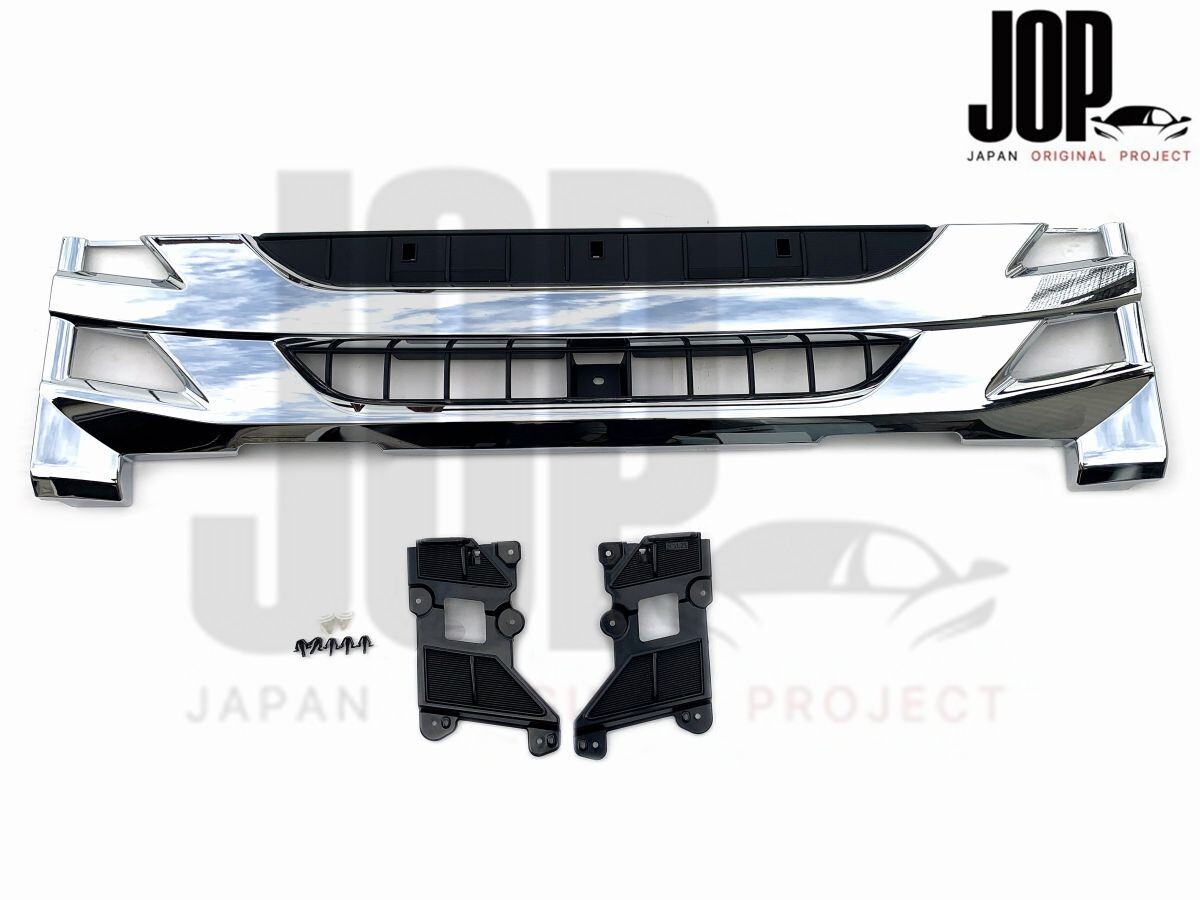 いすゞ H26.12~ 07 エルフ ワイドキャブ インナーブラック メッキ フロント グリル ABS製 ラジエーター グリル 新品 純正交換_画像1