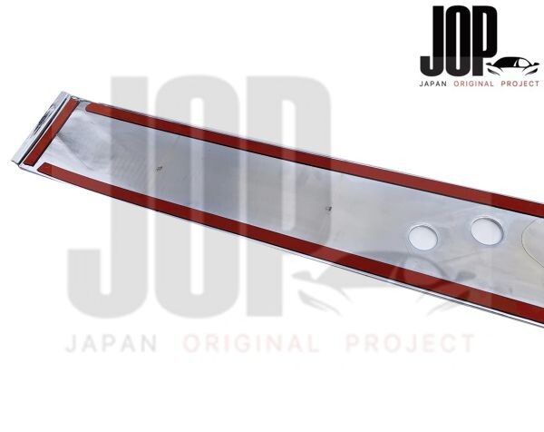 三菱 ふそう NEW キャンター 2t ワイド メッキ ワイパー パネル 両面テープ 貼り付け 被せタイプ ABS製 H5.11-H14.6 新品_画像6