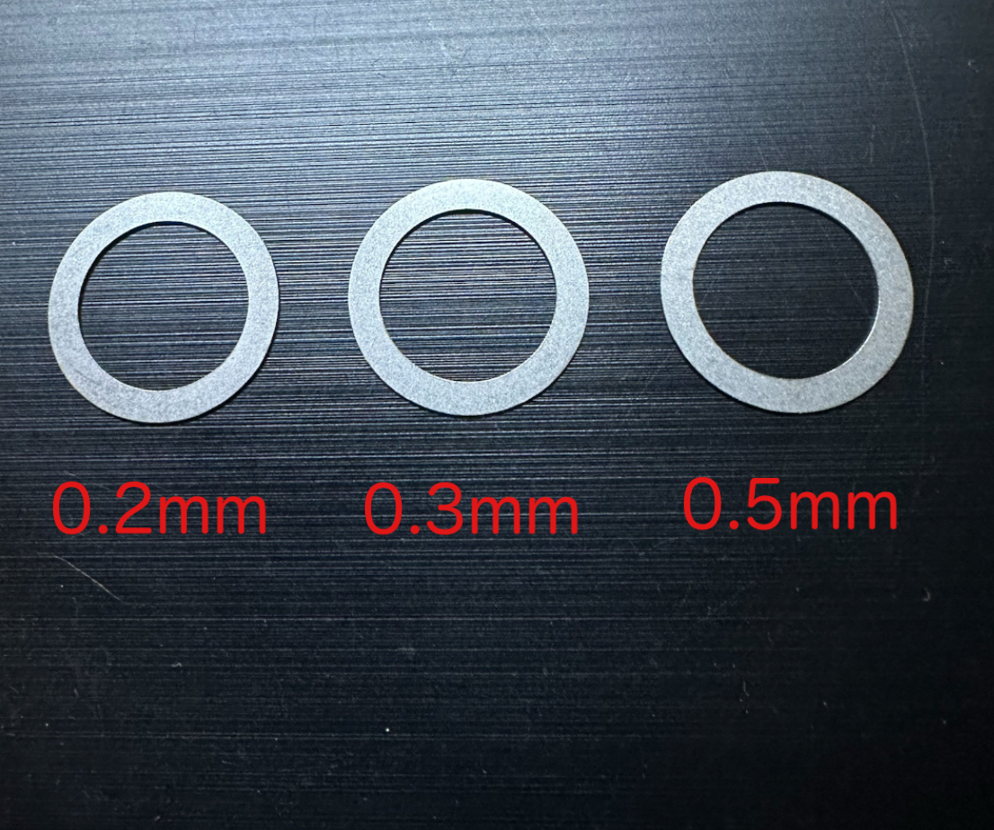 新品 シグナスグリファス プーリー ボスワッシャー　サイズ:（0.2ｍｍ.0.3ｍｍ 0.5mm )各１枚　計３枚_画像1