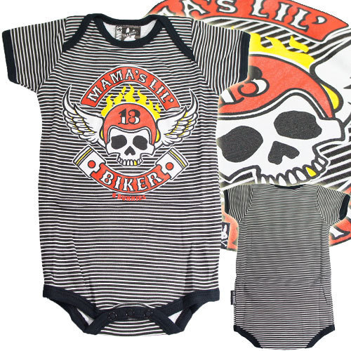 [3~6 месяцев ] детская одежда детский комбинезон Biker Bay Be [SIX*BUNNIES] Schic sba потребности празднование рождения мужчина девочка мотоцикл шлем ...