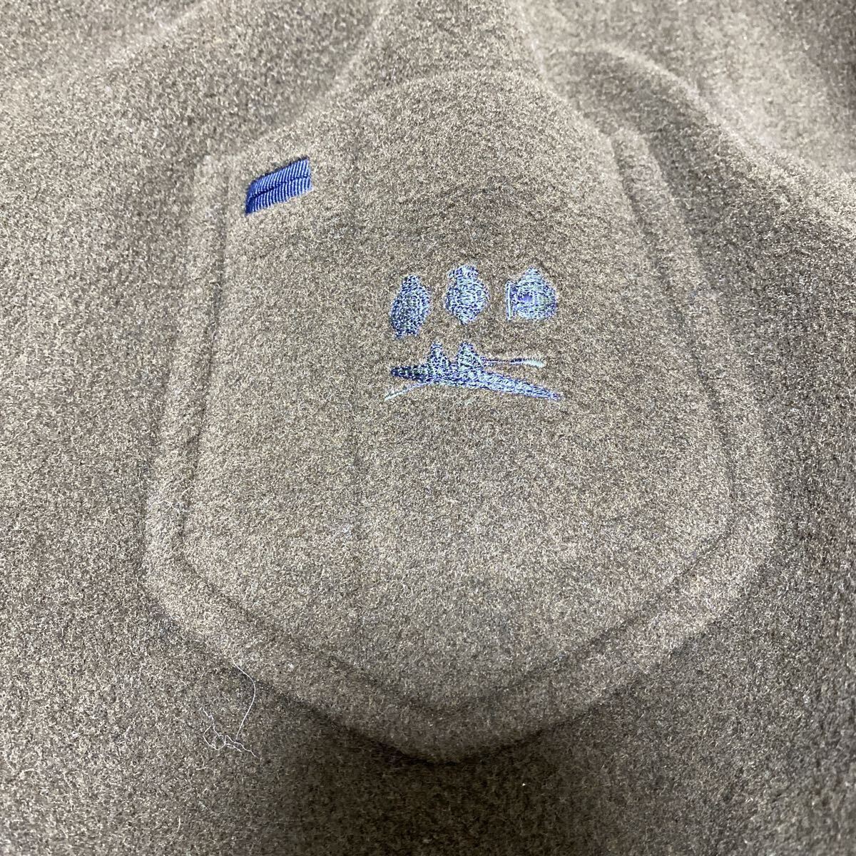 上質　オールド　イタリア製　SEVENTY カシミア×ウール　フィールドコート　セブンティ　ジャケット　カバーオール　メルトン_画像7