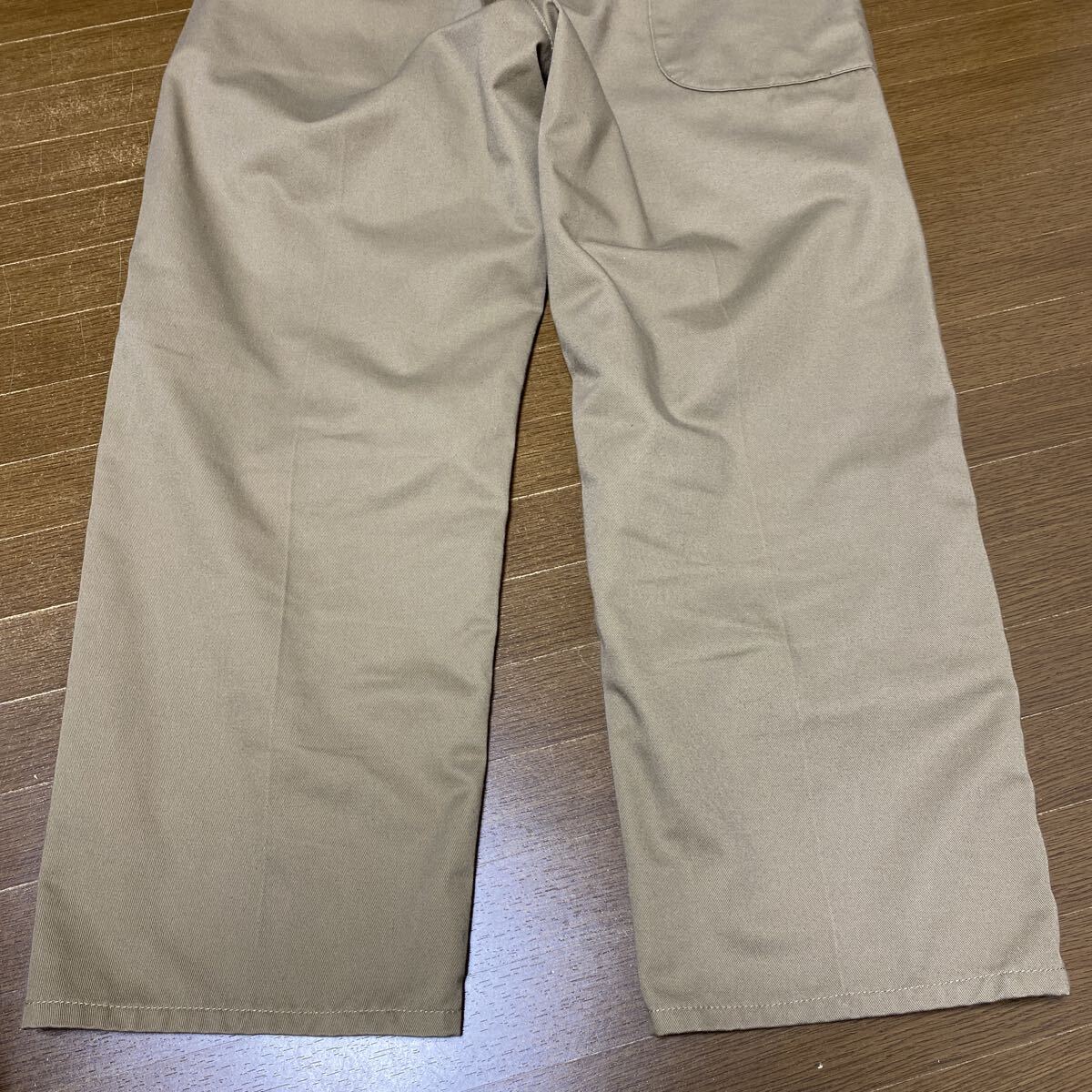 NECESSARY OR UNNECESSARY TCツイル　イージーパンツ　ベージュ　2 トラウザー　ワークパンツ　ネセサリーオアアンネセサリー　NOUN_画像8