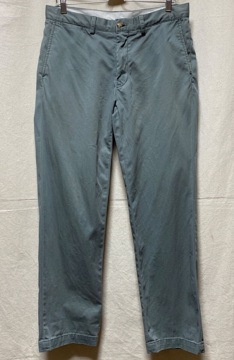 オールド　ラルフローレン チノトラウザー　90s 00s 古着　W34 コットン　POLO RALPHLAUREN チノパン　ワークパンツ　_画像2