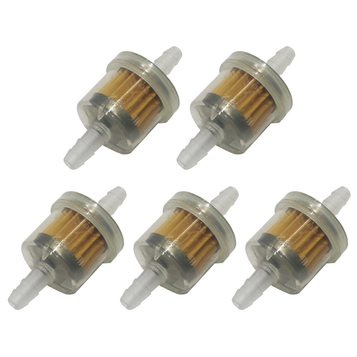 [ бесплатная доставка ][5 шт ][ внутренний диаметр 6mm φ6] универсальный топливный фильтр магнит ввод бензин топливо мотоцикл стрейнер Monkey Cub Ape 