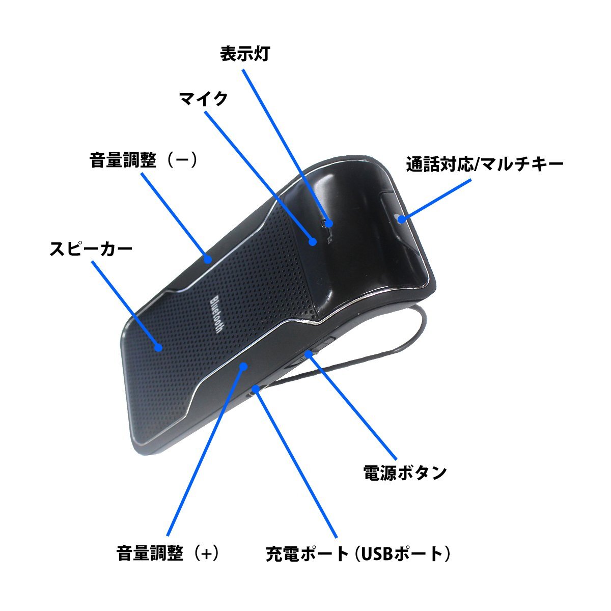 [ бесплатная доставка ] автомобильный "свободные руки" Bluetooth беспроводной телефонный разговор музыка воспроизведение 