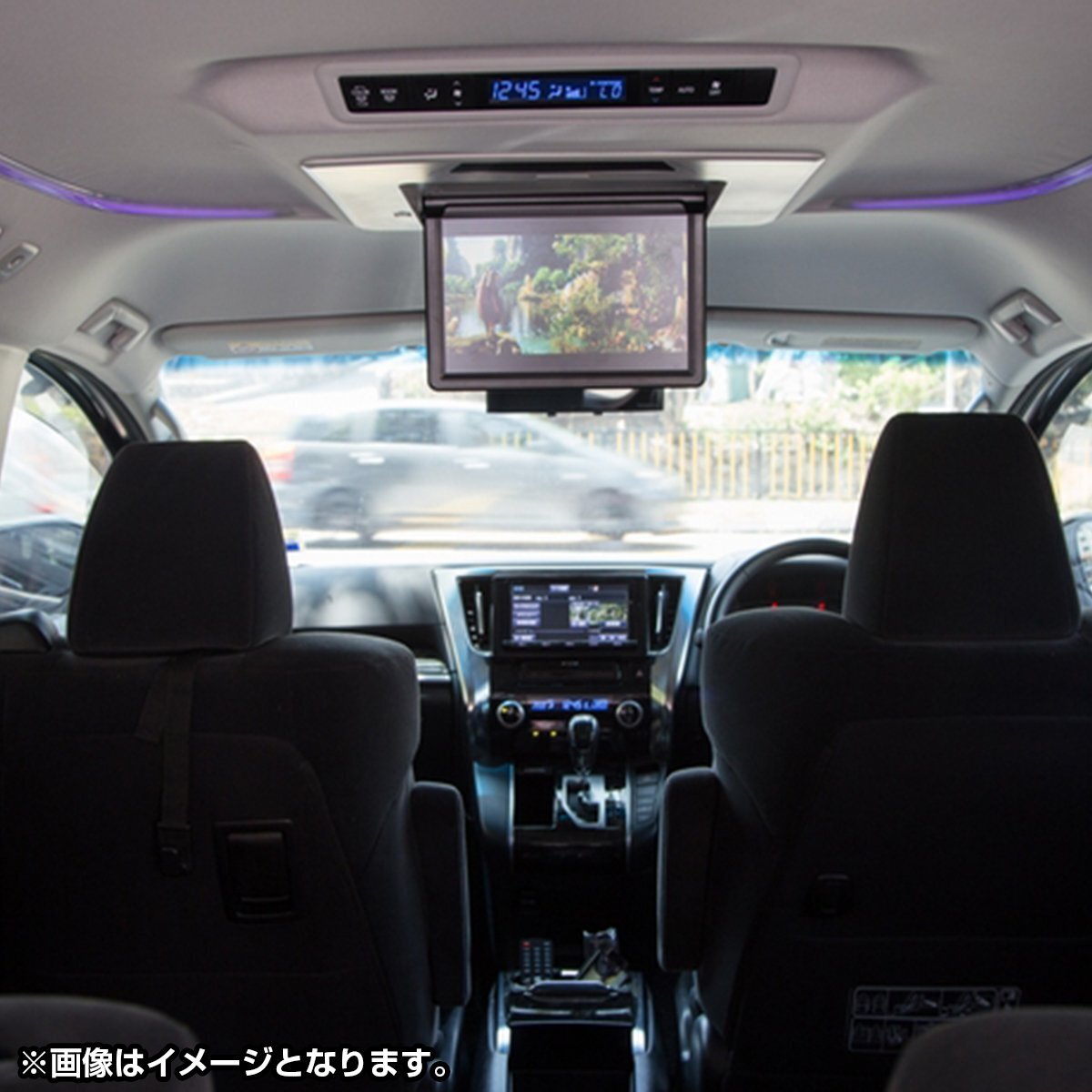 [ бесплатная доставка ]40 серия Alphard Vellfire задний enta- монитор + управление panel для жидкокристаллический защитная плёнка усиленный стекло задний 