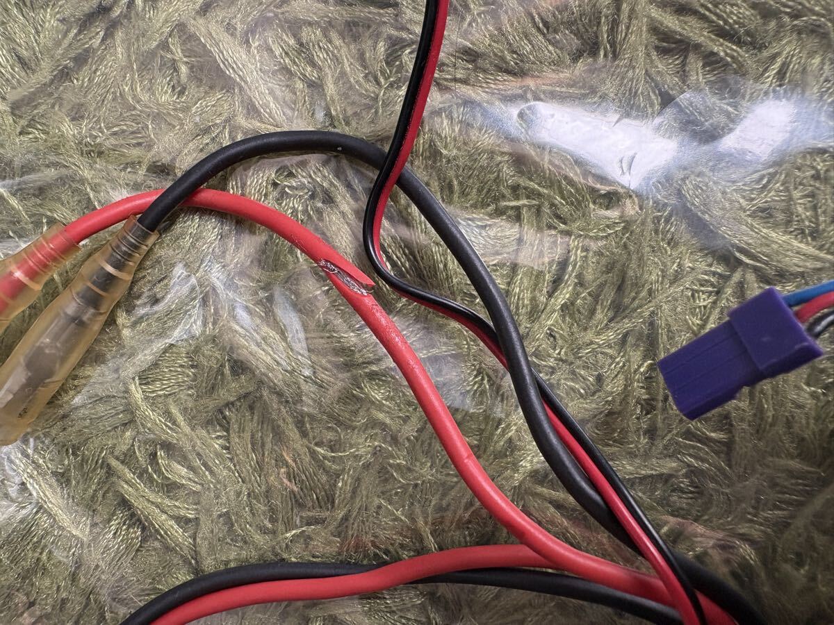 ラジコン RC アンプ BL-FORCE BL-フォース　 ESC FET サンワ　SANWA 被覆痛みあり_画像4