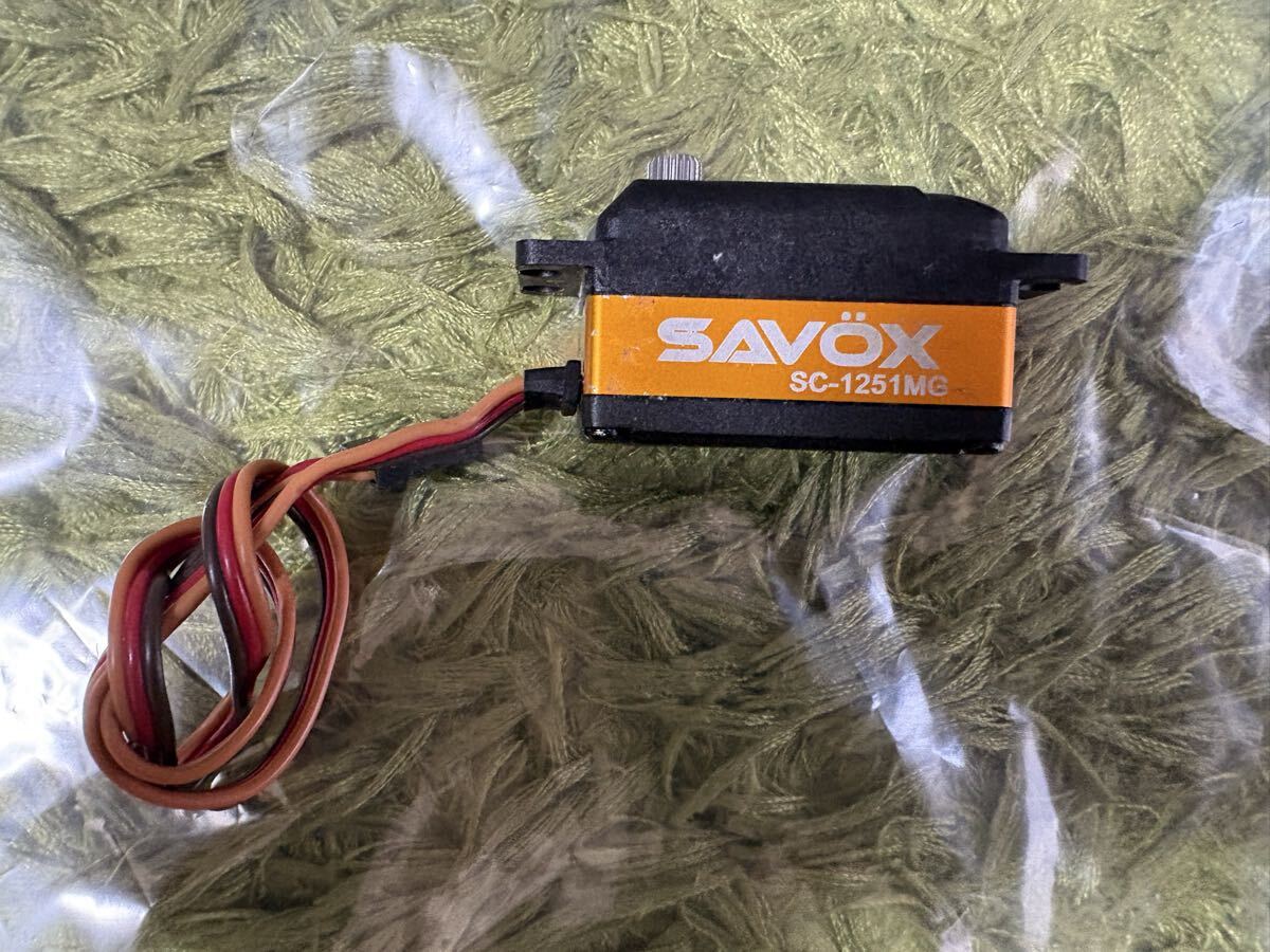 ラジコン　RC サーボ　SC-1251MG デジタルサーボ　SAVOX サボックス_画像4