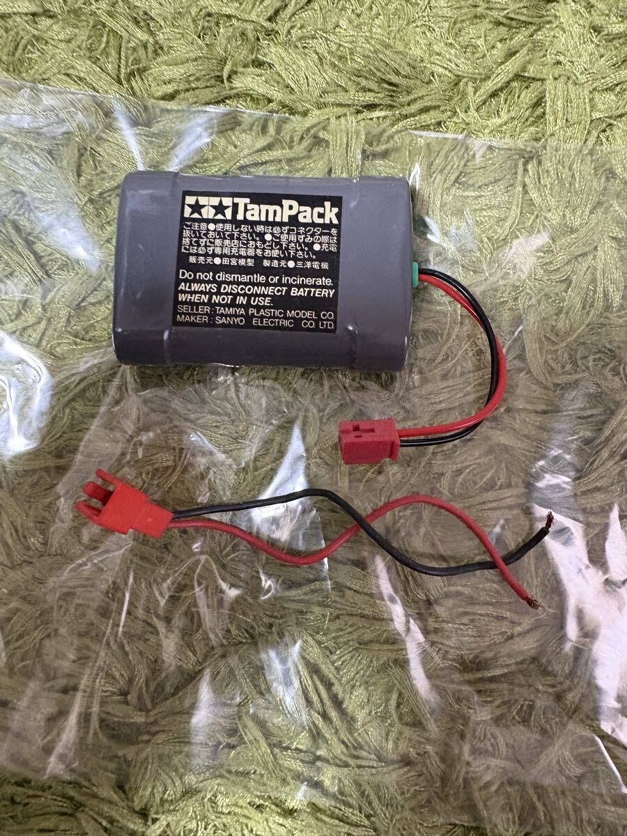 ラジコン RC バッテリー タムパック TamPack 7.2V 270mAh 6N-270AA ニカドバッテリー Ni-Cd 田宮 タミヤ TAMIYA 動作未確認 _画像3