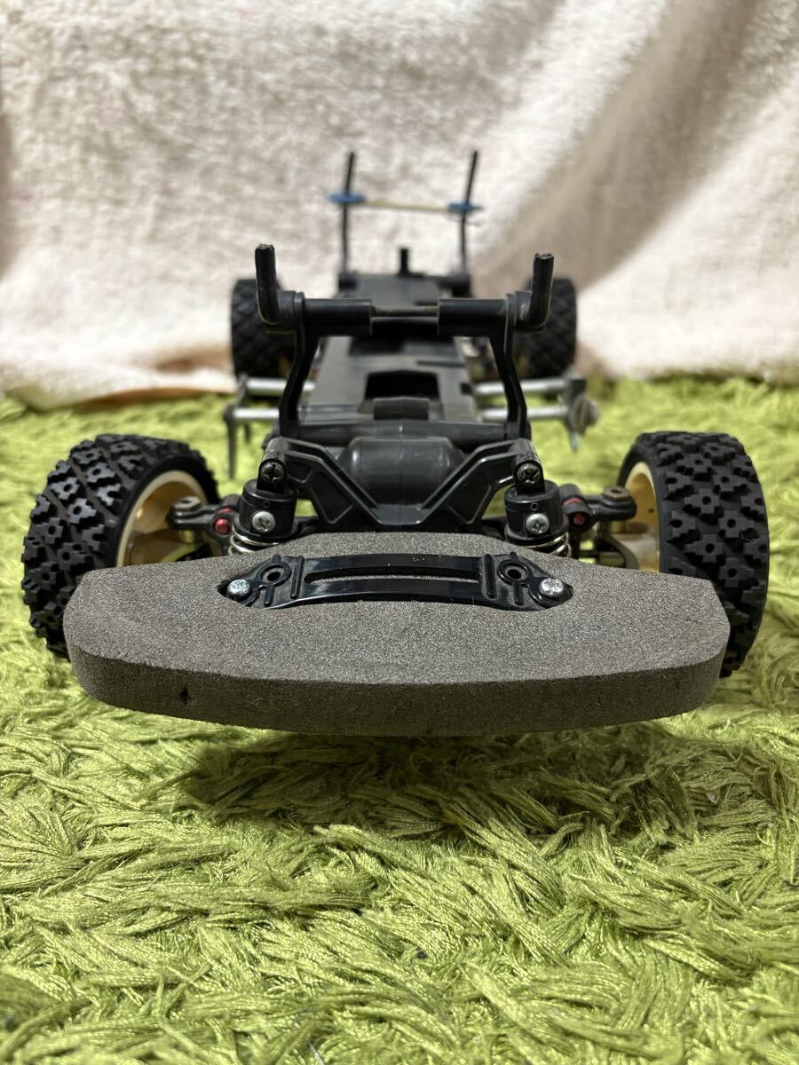 ラジコン RC シャーシ TL-01 オプション多数 足周りアルミパーツ クイックホルダー カーボンセンターシャフト リアスタビライザー 田宮_画像3