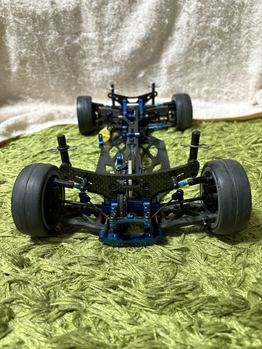 ラジコン RC シャーシ BD-5 カーボンシャーシ フロントワンウェイ スタビライザー ユニバーサルシャフト ヨコモ YOKOMO ダンパー無し_画像4