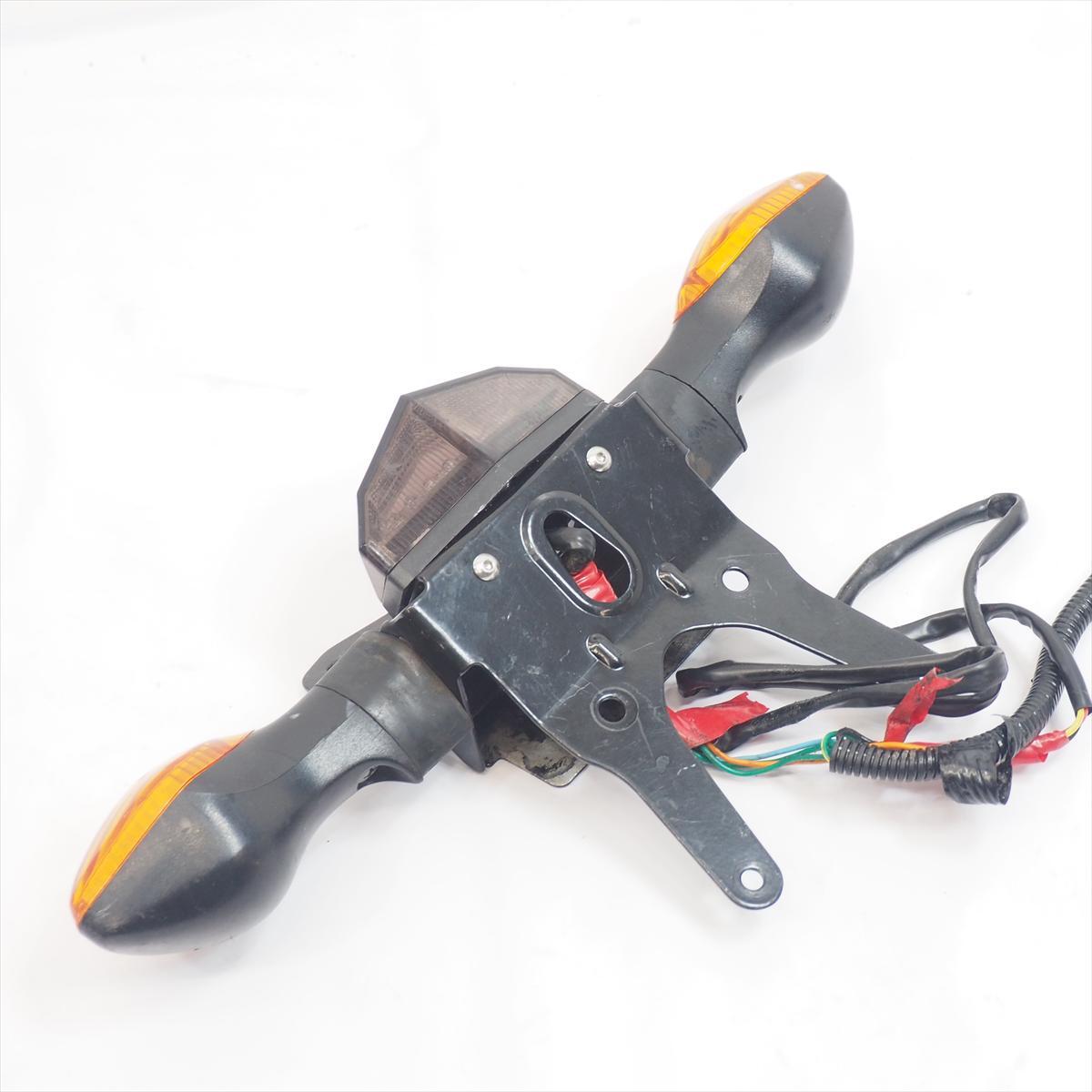 CRF250L 12-16年 MD38 DRC モトレッド エッジホルダーキット LEDテールランプ スモーク CRF250Mの画像2