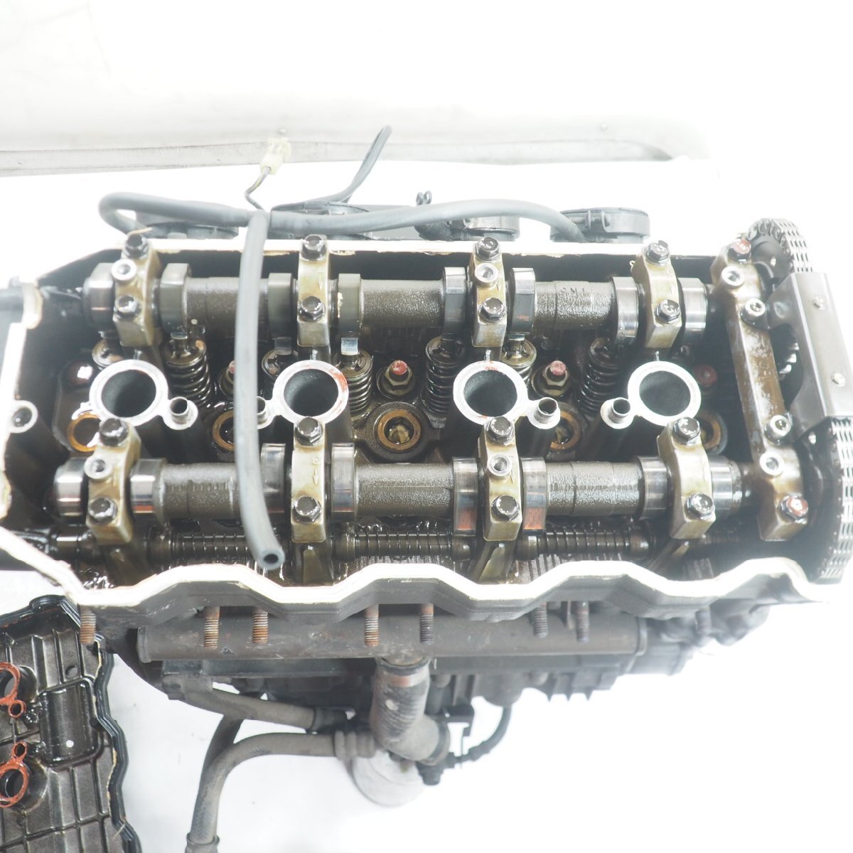 ZZ-R1100D エンジン ZXT10CE088xxx engine ZZR1100D ミッションOK カムシャフト クランキングOK_画像5