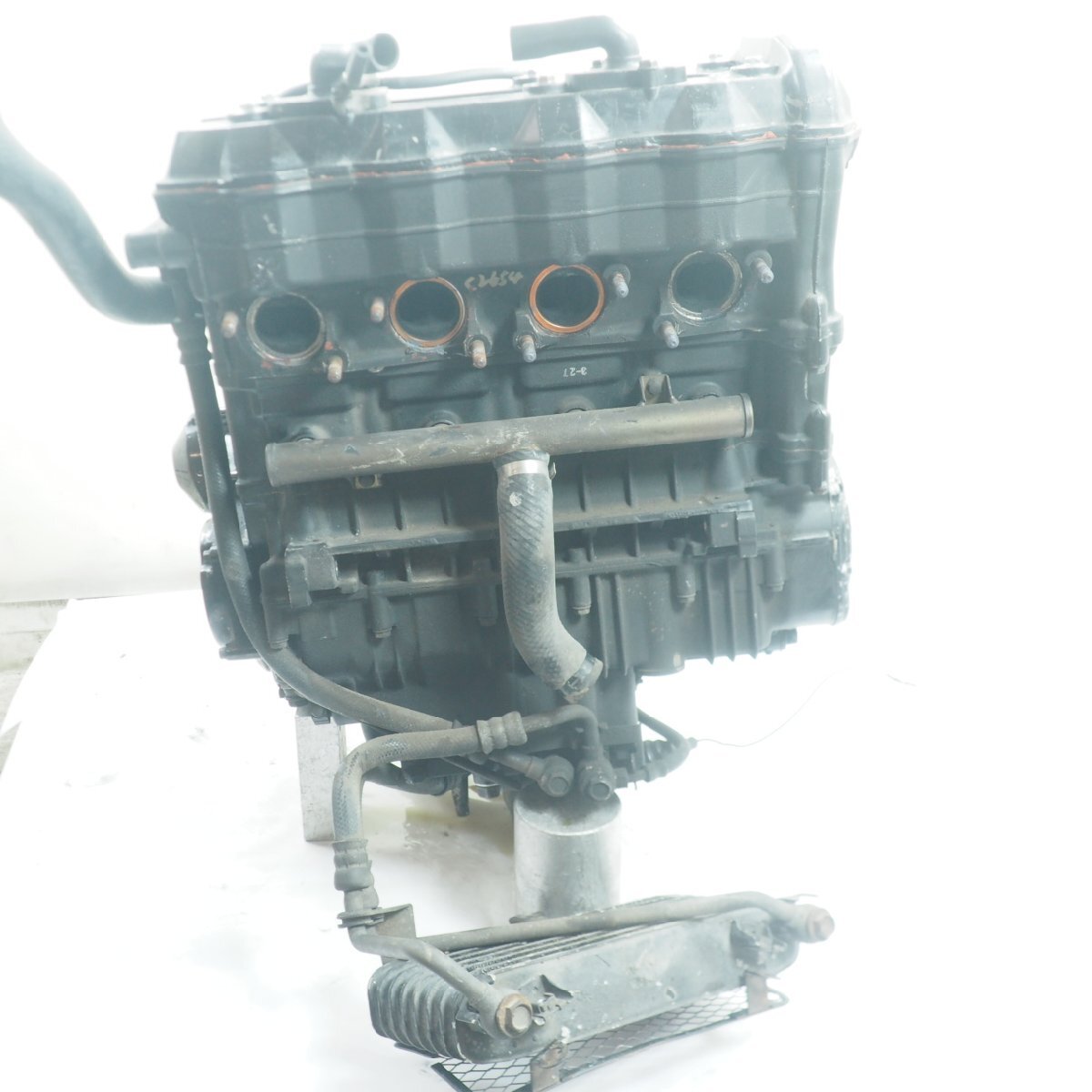 ZZ-R1100D エンジン ZXT10CE088xxx engine ZZR1100D ミッションOK カムシャフト クランキングOK_画像4