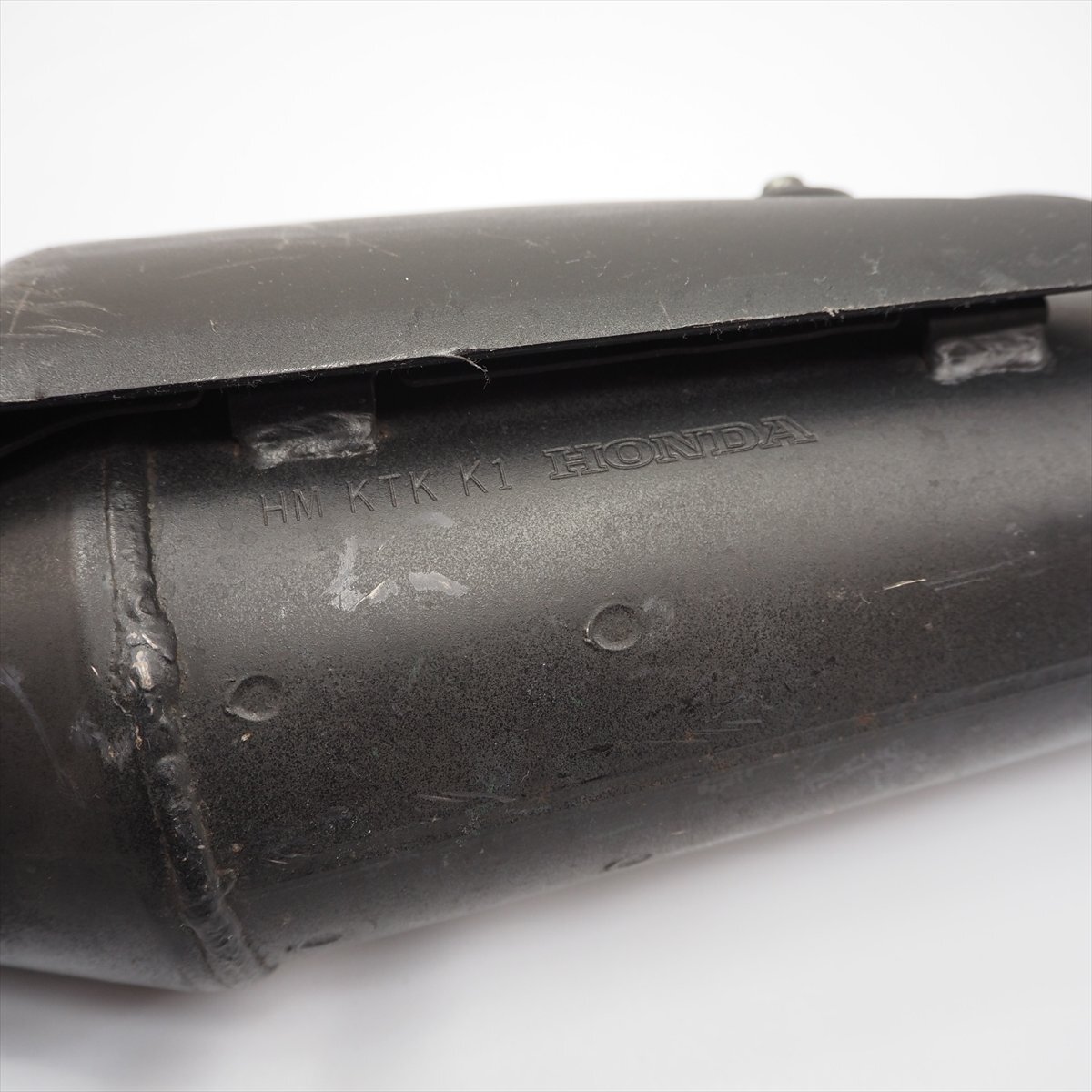 XR100モタード BC-HD13 05-08年 純正マフラー サイレンサー エキパイの画像2