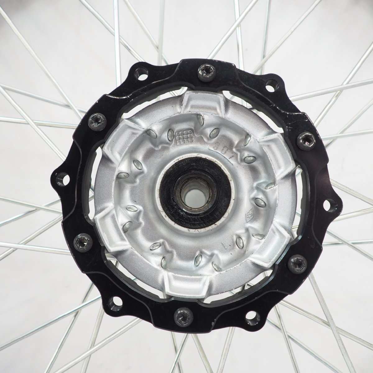 WR250R DG15J純正フロントホイール 21x1.60 3D7 フロント 前 大振れ無_画像2