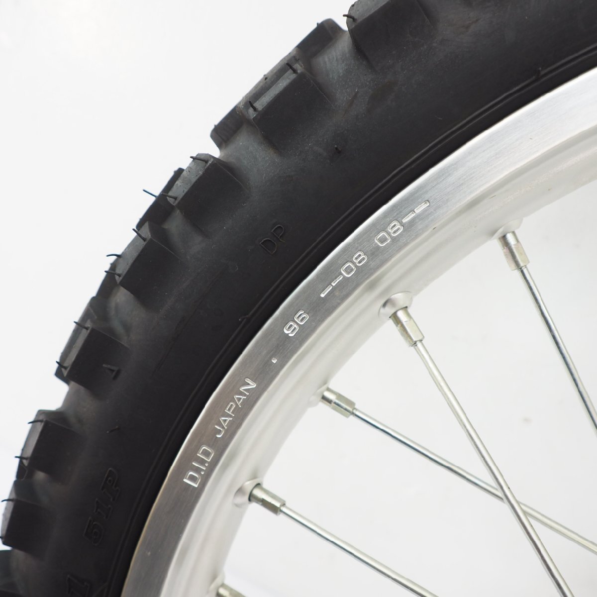 WR250R DG15J純正フロントホイール 21x1.60 3D7 フロント 前 大振れ無_画像7