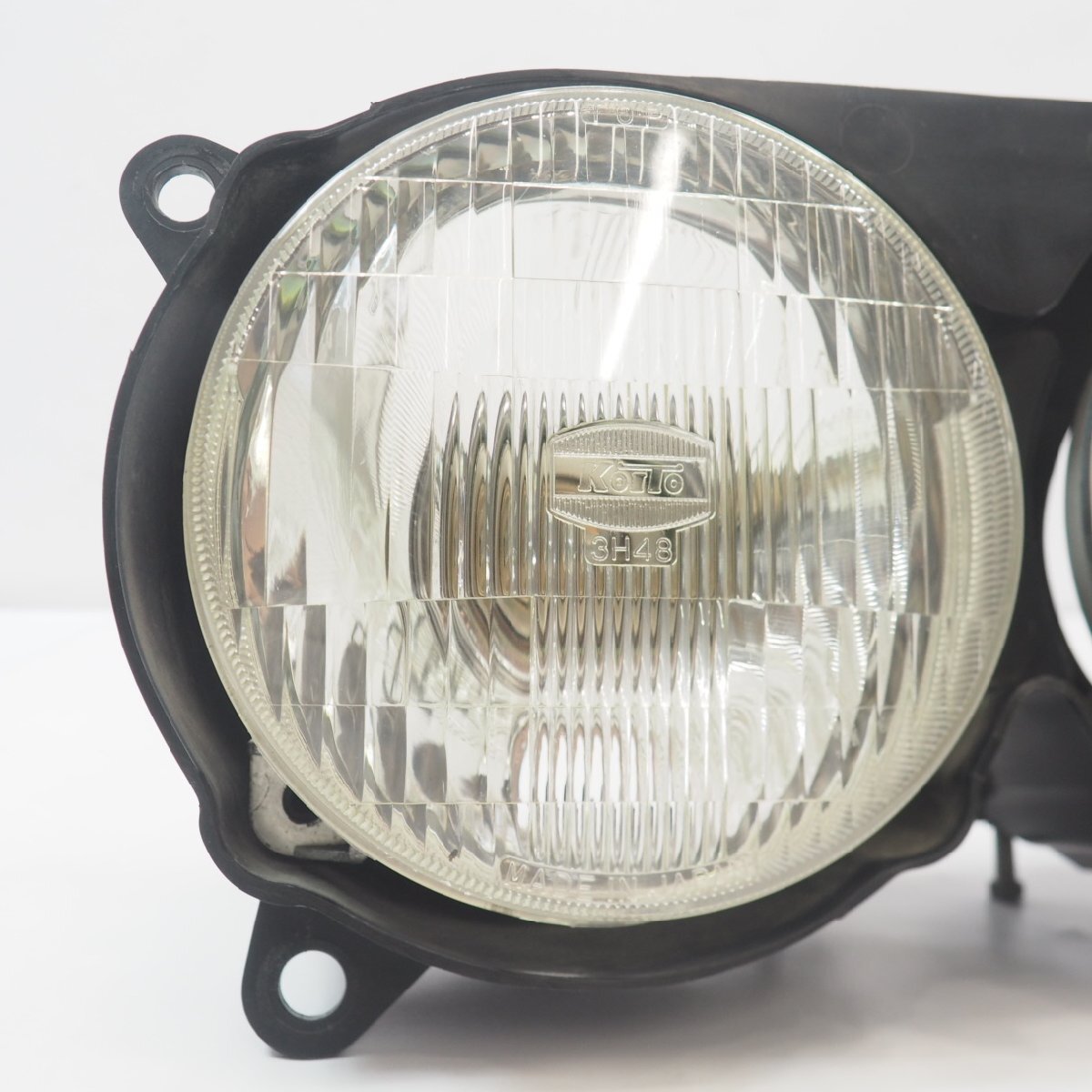 FZ400R 純正 ヘッドライト 46X ヘッドランプ FZR400 1WG デュアル ライト headlight headlamp コイトFZR250 2KR FZR1000 2GH_画像2